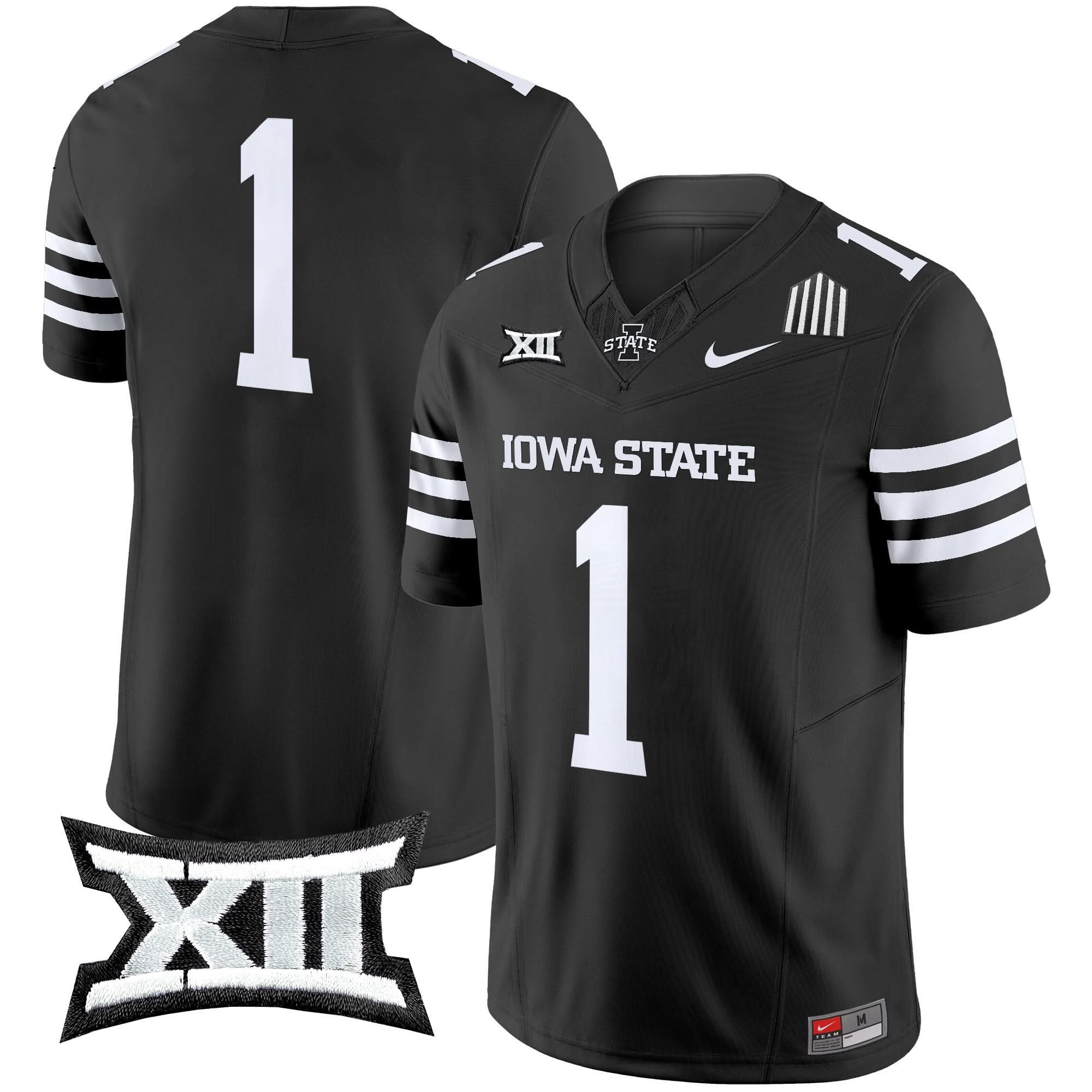 Iowa State Cyclones 2025 Vapor Limited Jersey - All Stitched - Image 30
