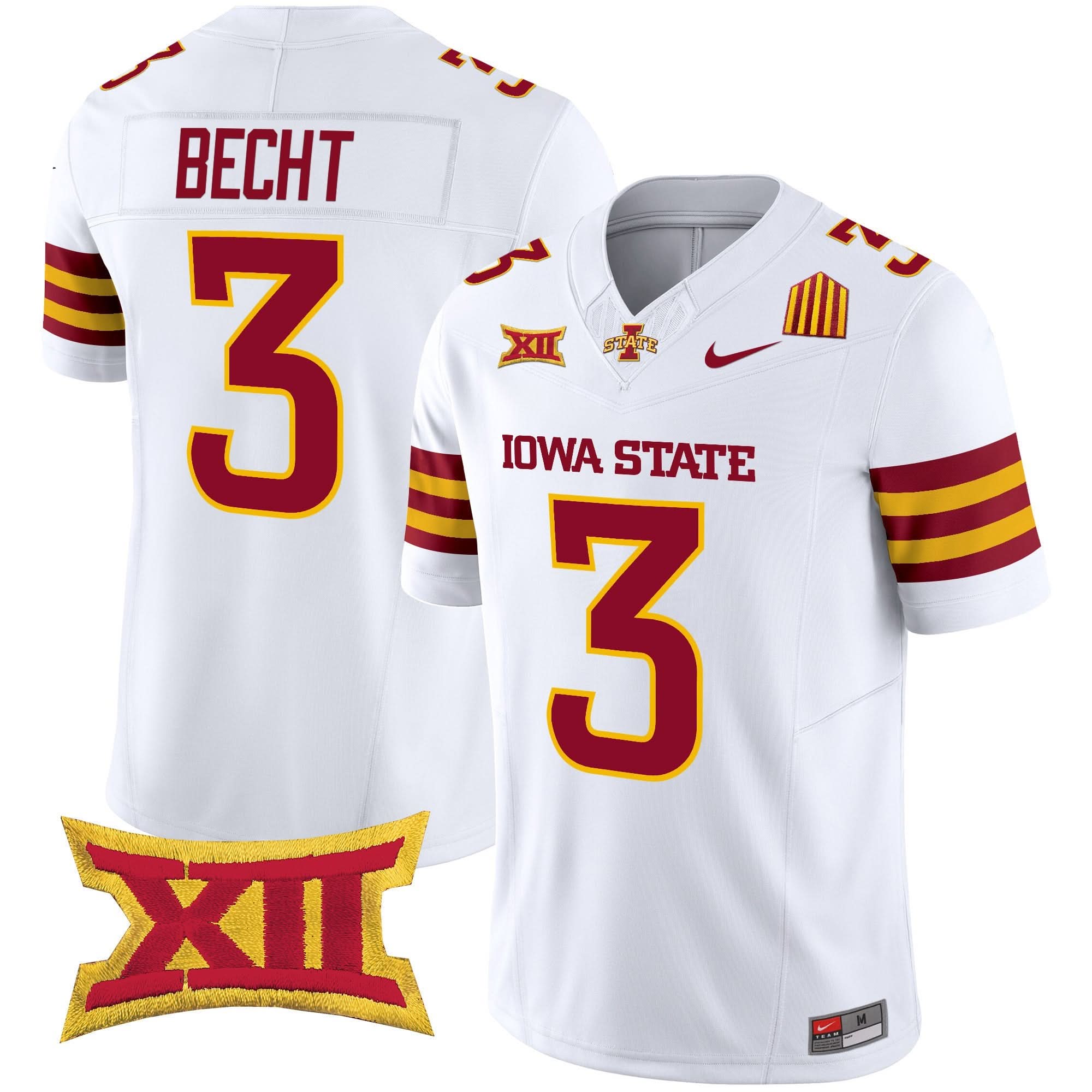 Iowa State Cyclones 2025 Vapor Limited Jersey - All Stitched - Image 31