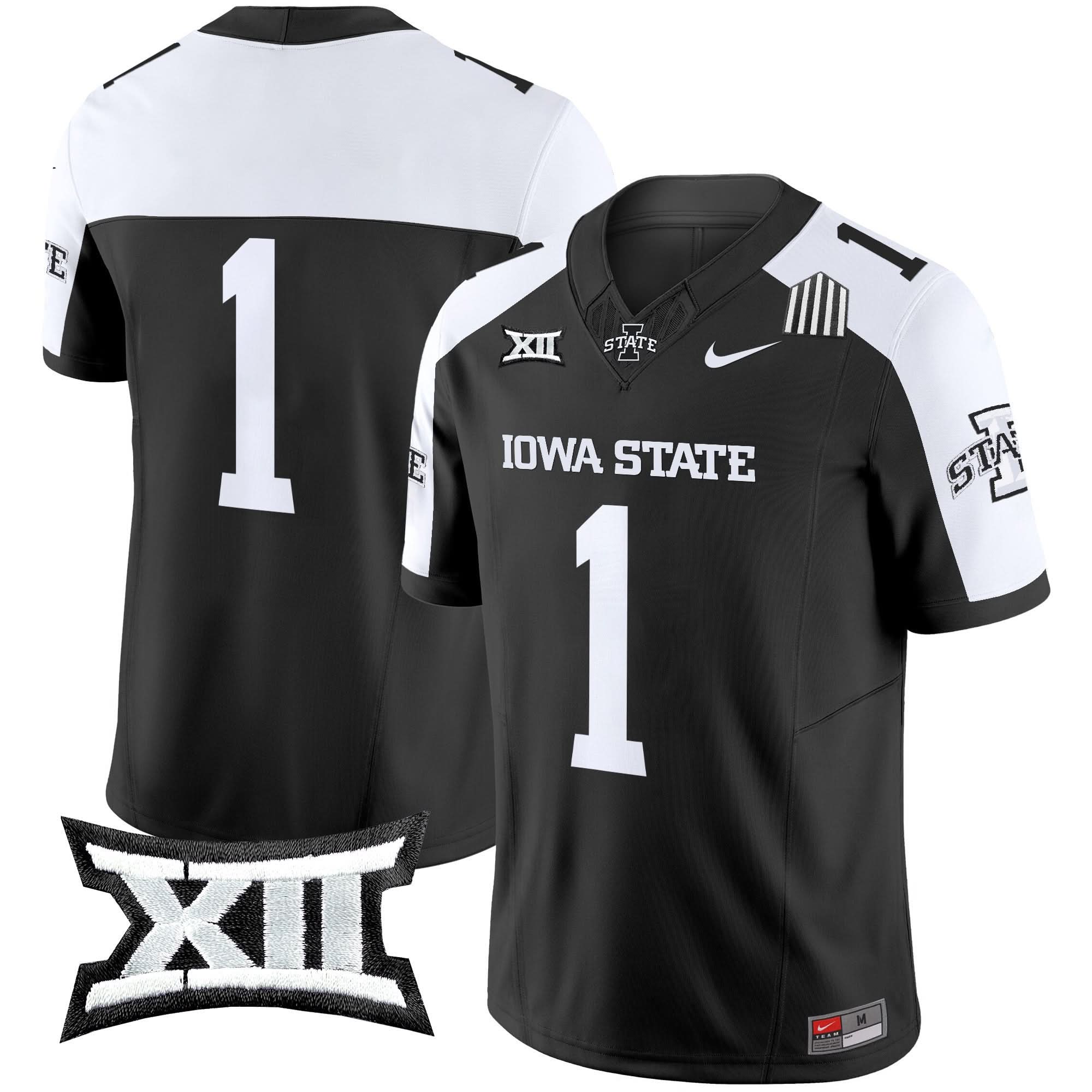 Iowa State Cyclones 2025 Vapor Limited Jersey - All Stitched - Image 10