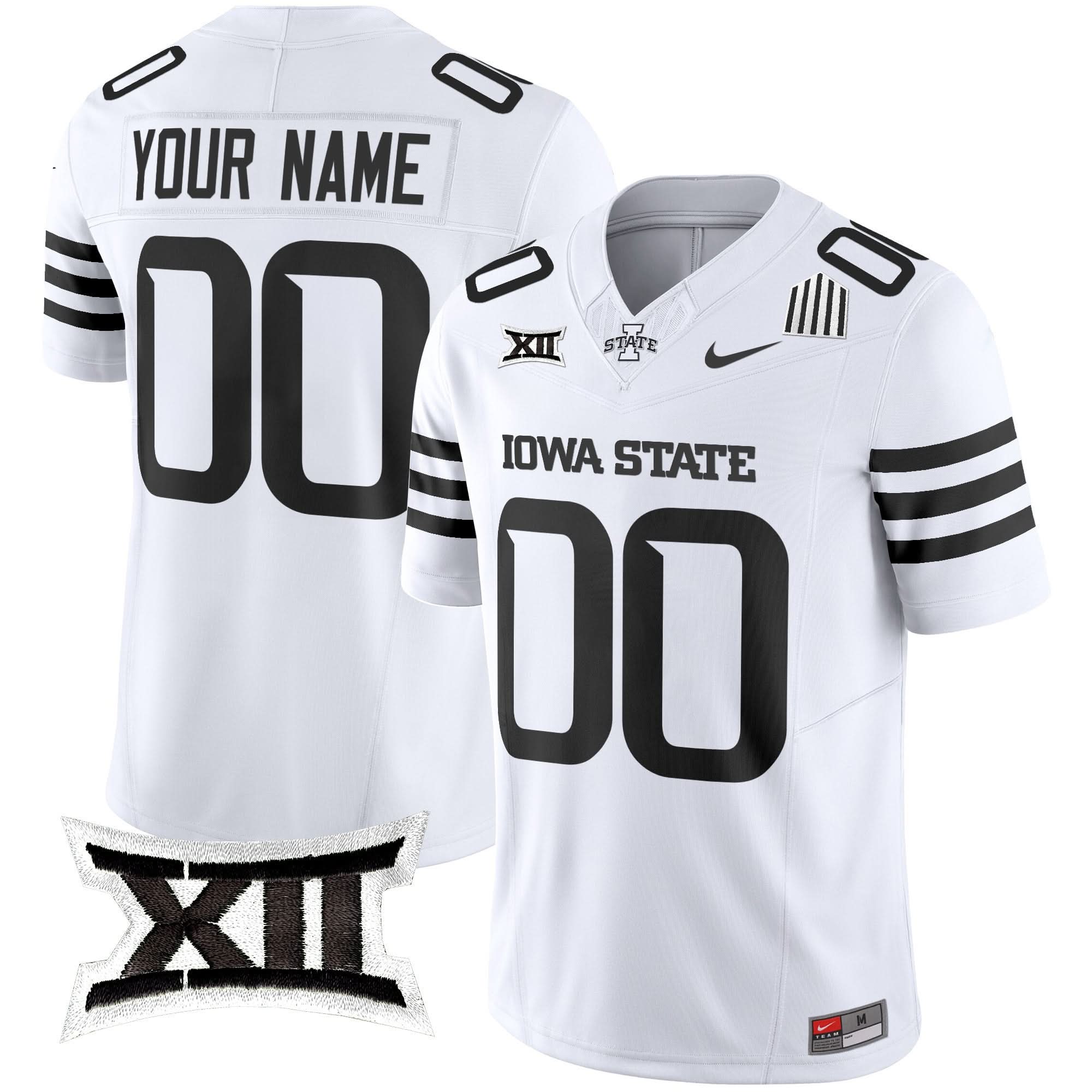 Custom Iowa State Cyclones Jersey Name, Number 2025 Vapor Limited - All Stitched - Image 6