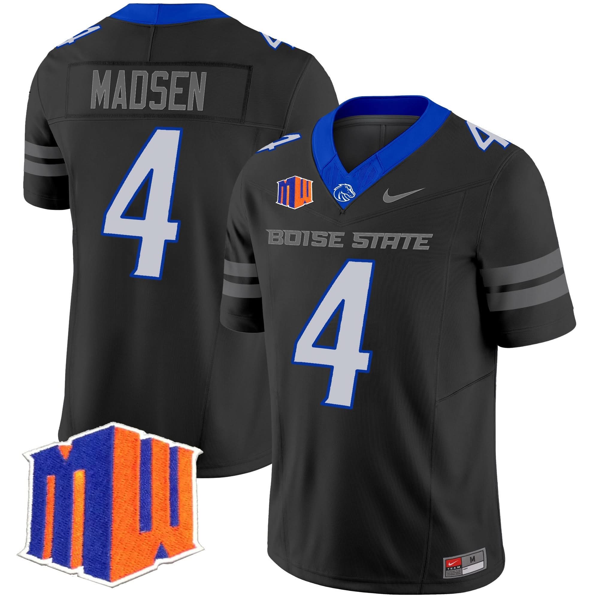 Boise State Broncos 2025 Vapor Limited Jersey - All Stitched - Image 45