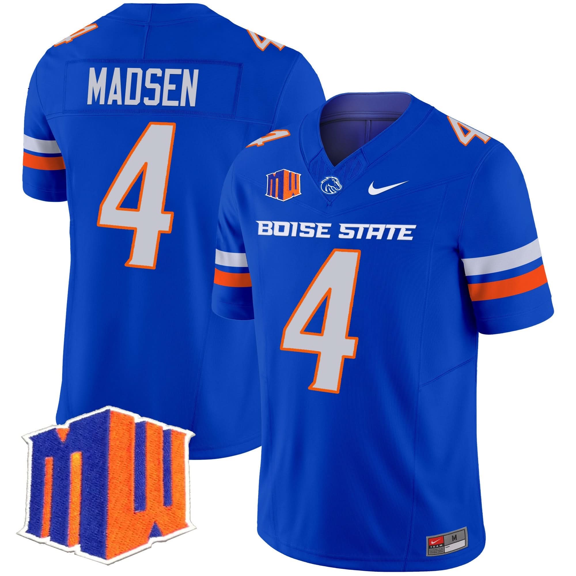 Boise State Broncos 2025 Vapor Limited Jersey - All Stitched - Image 18