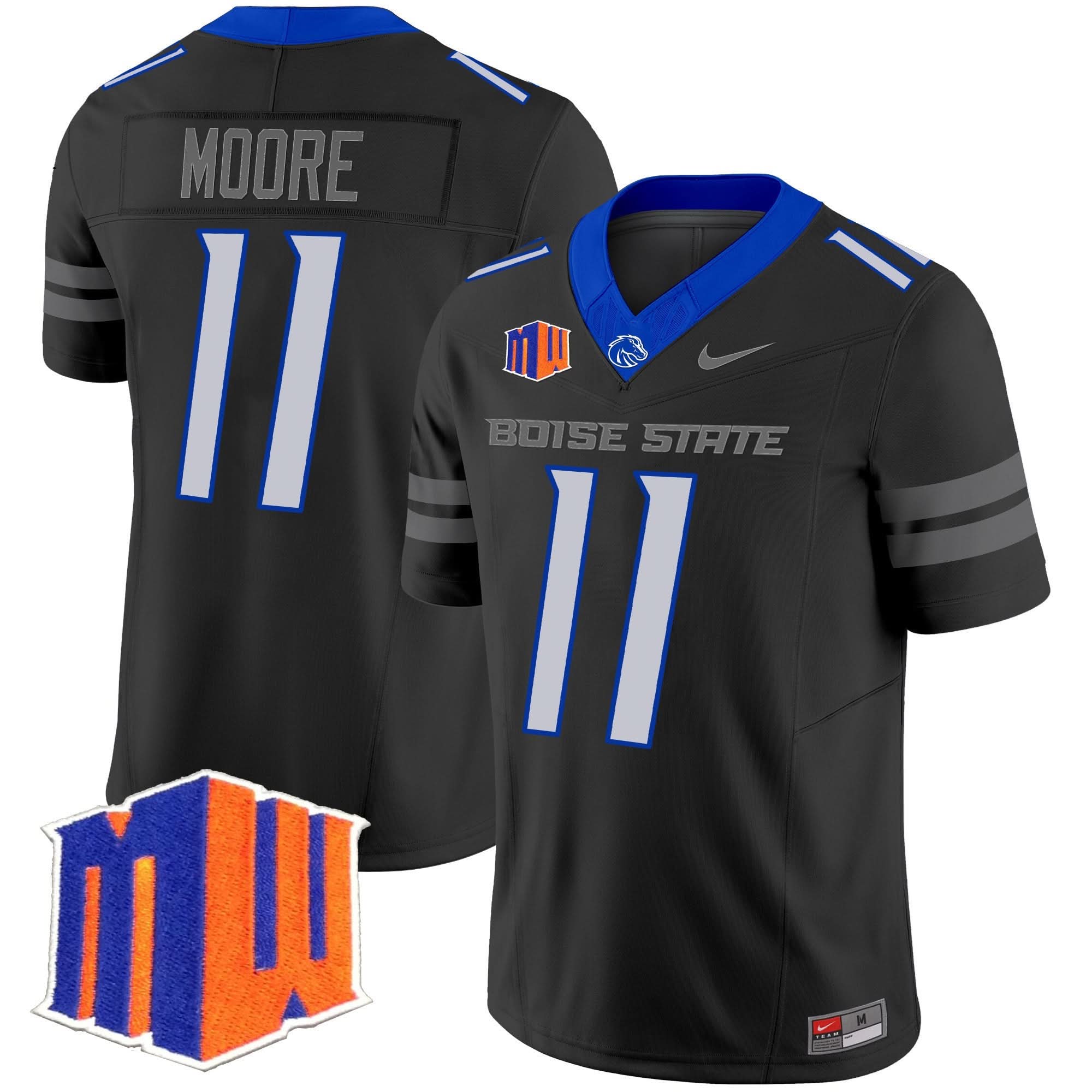 Boise State Broncos 2025 Vapor Limited Jersey - All Stitched - Image 3