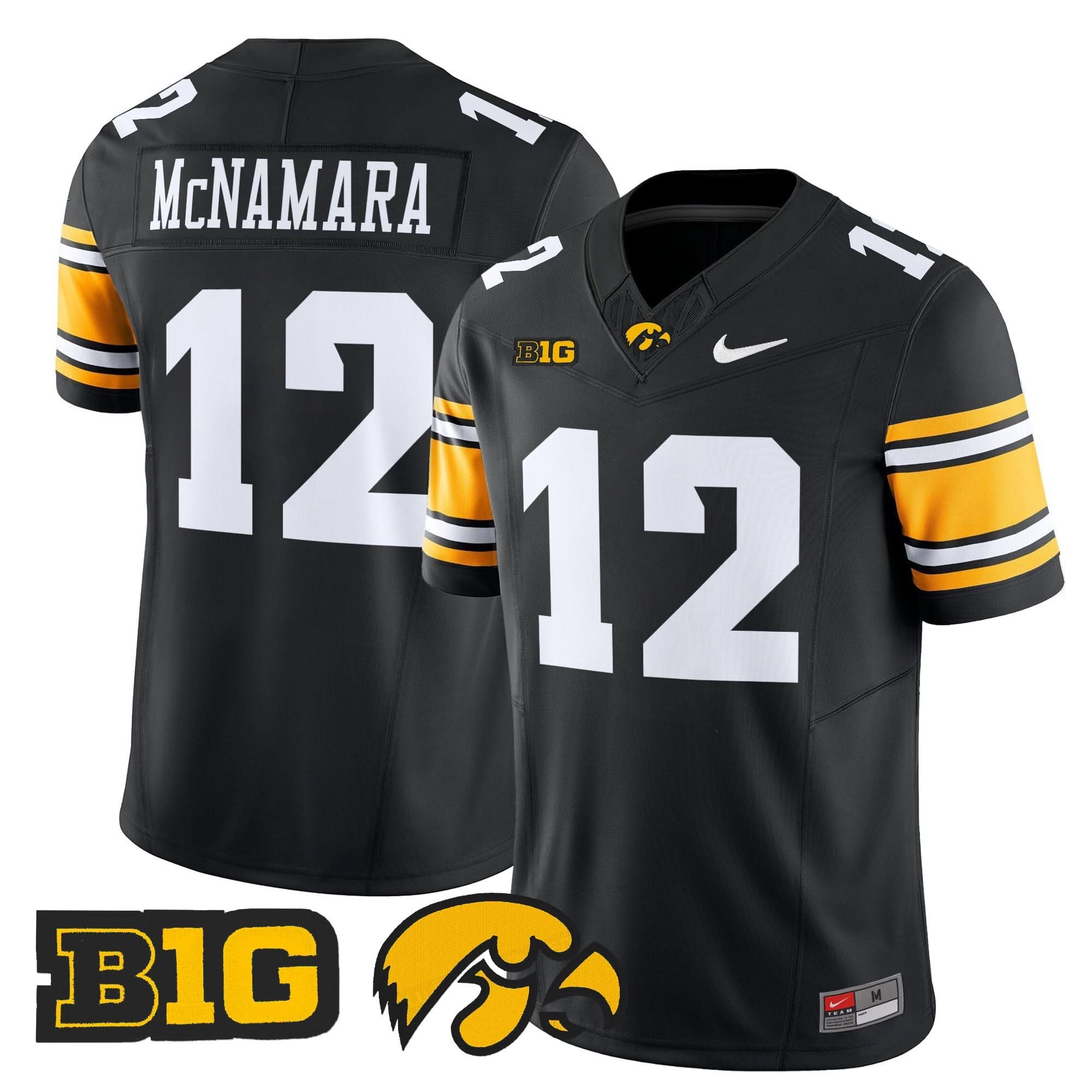 Iowa Hawkeyes 2025 Vapor Limited Jersey - All Stitched - Image 6
