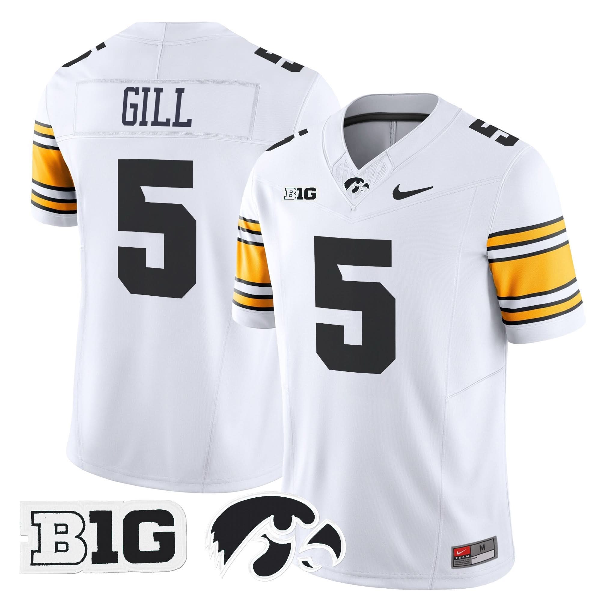 Iowa Hawkeyes 2025 Vapor Limited Jersey - All Stitched - Image 24
