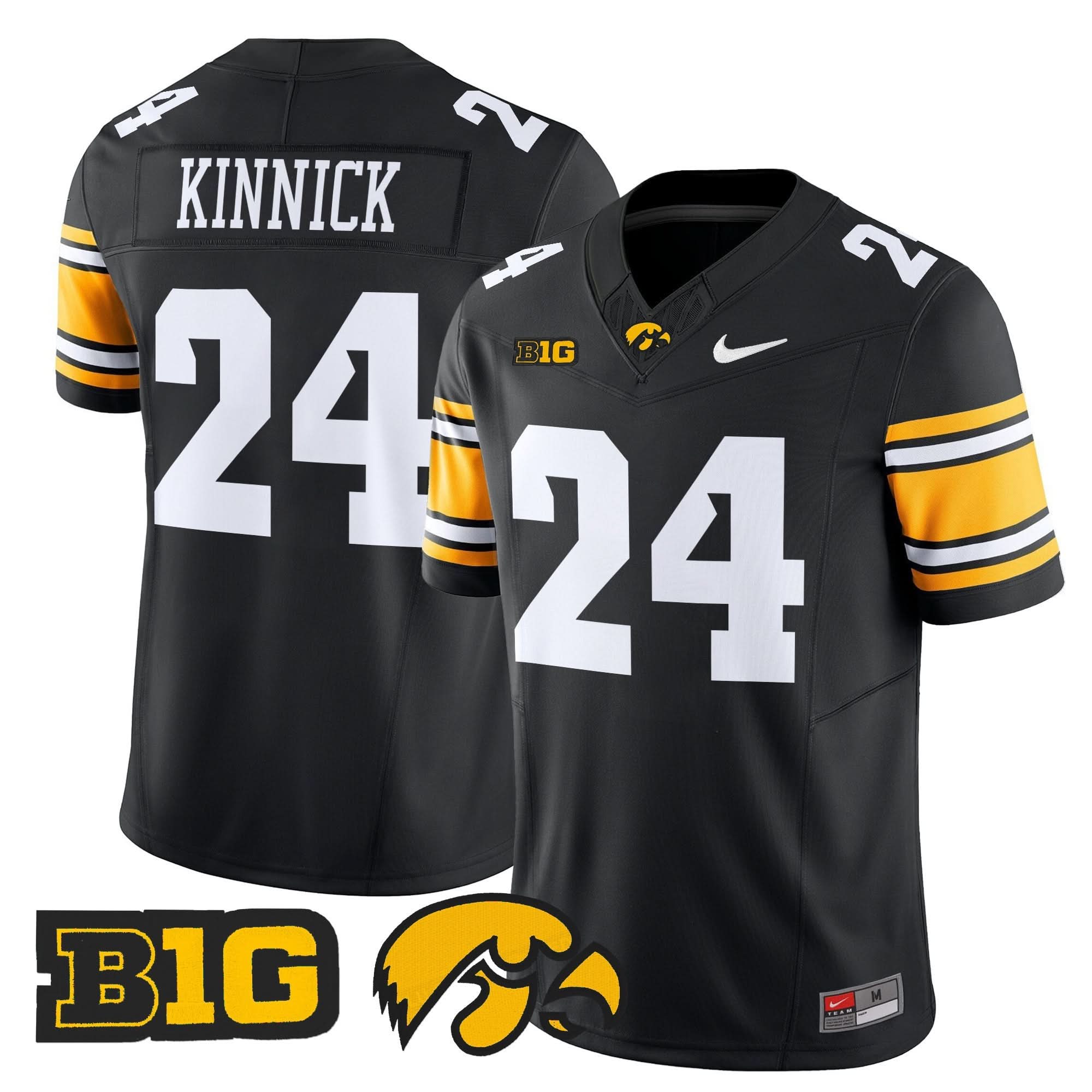 Iowa Hawkeyes 2025 Vapor Limited Jersey - All Stitched - Image 13