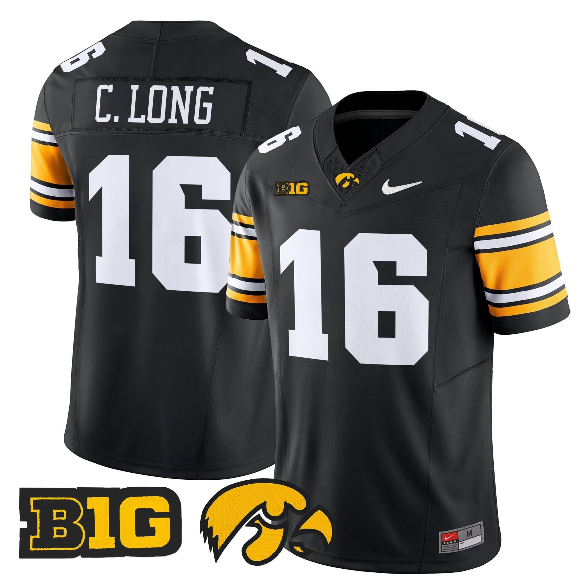 Iowa Hawkeyes 2025 Vapor Limited Jersey - All Stitched - Image 14