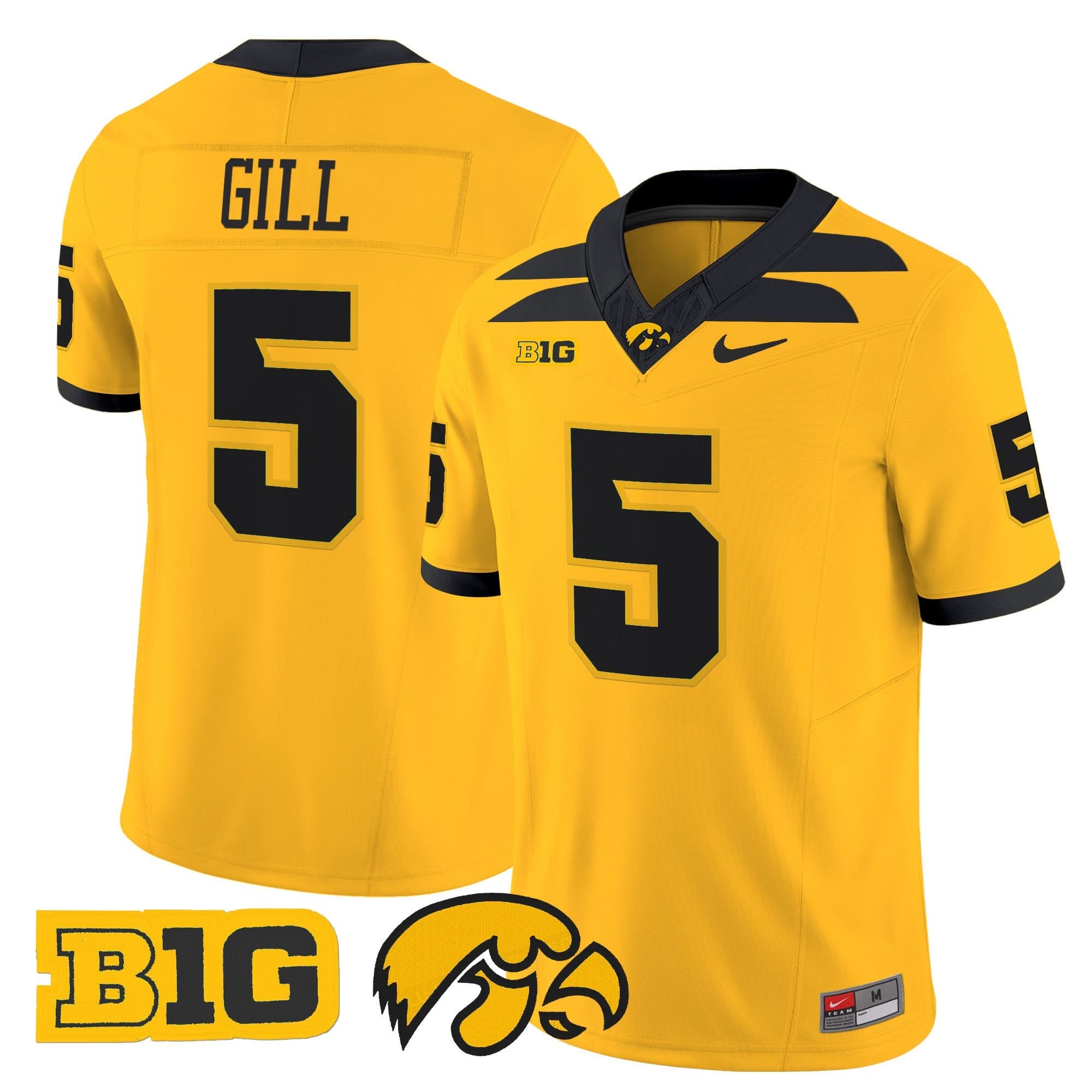Iowa Hawkeyes 2025 Vapor Limited Jersey - All Stitched - Image 44