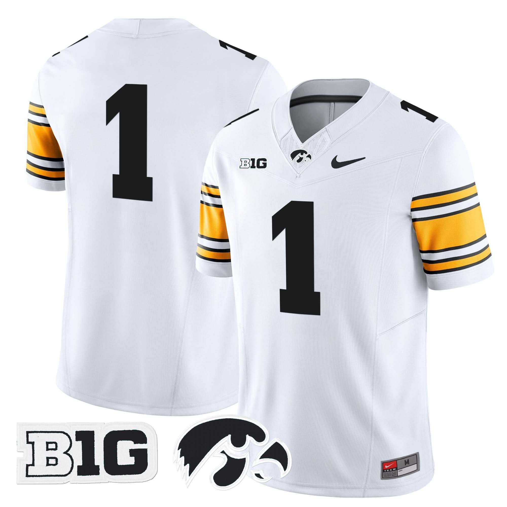 Iowa Hawkeyes 2025 Vapor Limited Jersey - All Stitched - Image 29