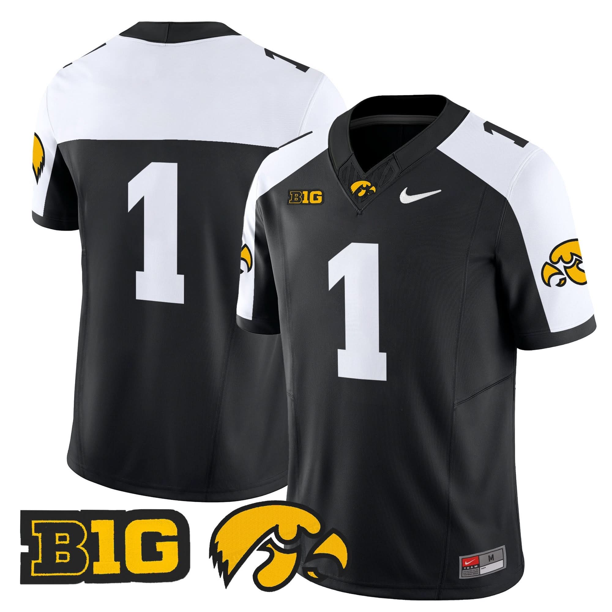 Iowa Hawkeyes 2025 Vapor Limited Jersey - All Stitched - Image 35