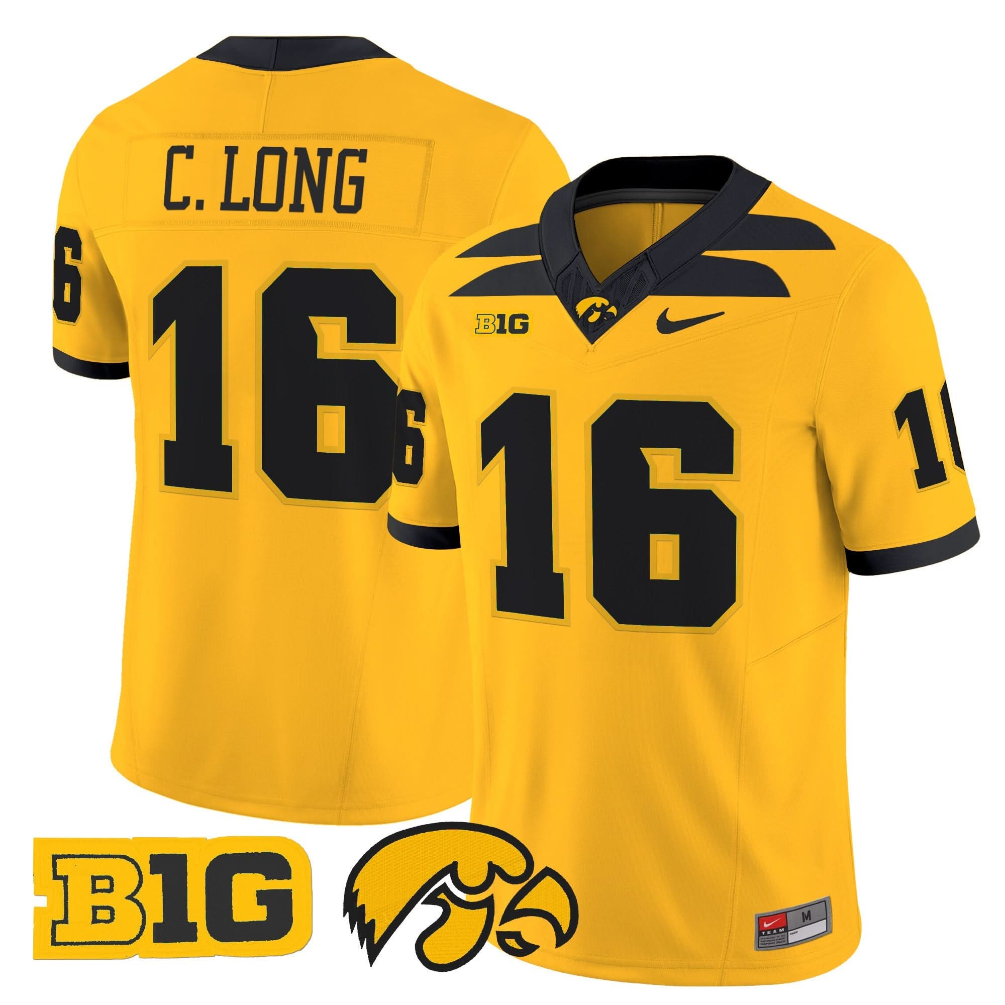 Iowa Hawkeyes 2025 Vapor Limited Jersey - All Stitched - Image 2