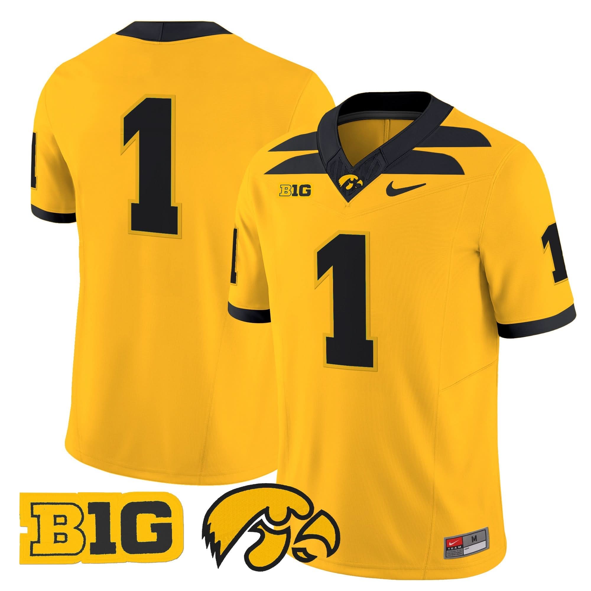 Iowa Hawkeyes 2025 Vapor Limited Jersey - All Stitched - Image 5