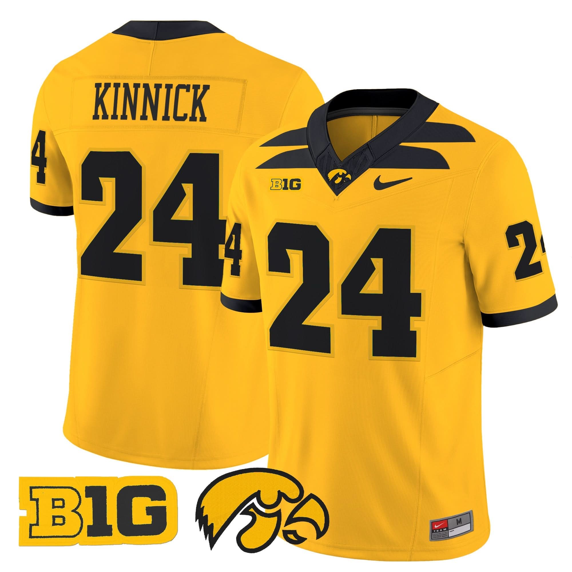 Iowa Hawkeyes 2025 Vapor Limited Jersey - All Stitched - Image 45