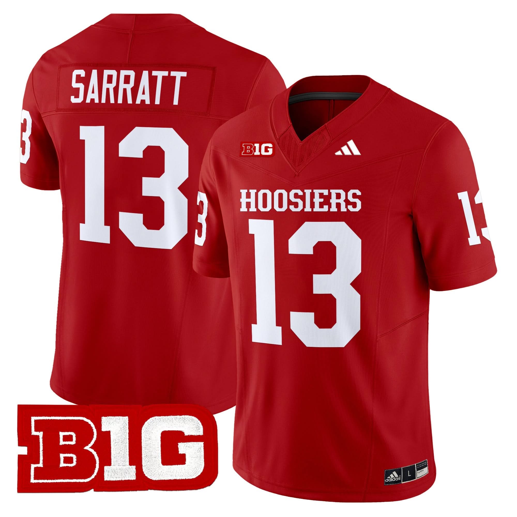 Indiana Hoosiers 2025 Vapor Limited Jersey - All Stitched - Image 36