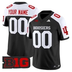 Alternative view of Custom Indiana Hoosiers Jersey Name and Number 2025 Vapor Limited - All Stitched