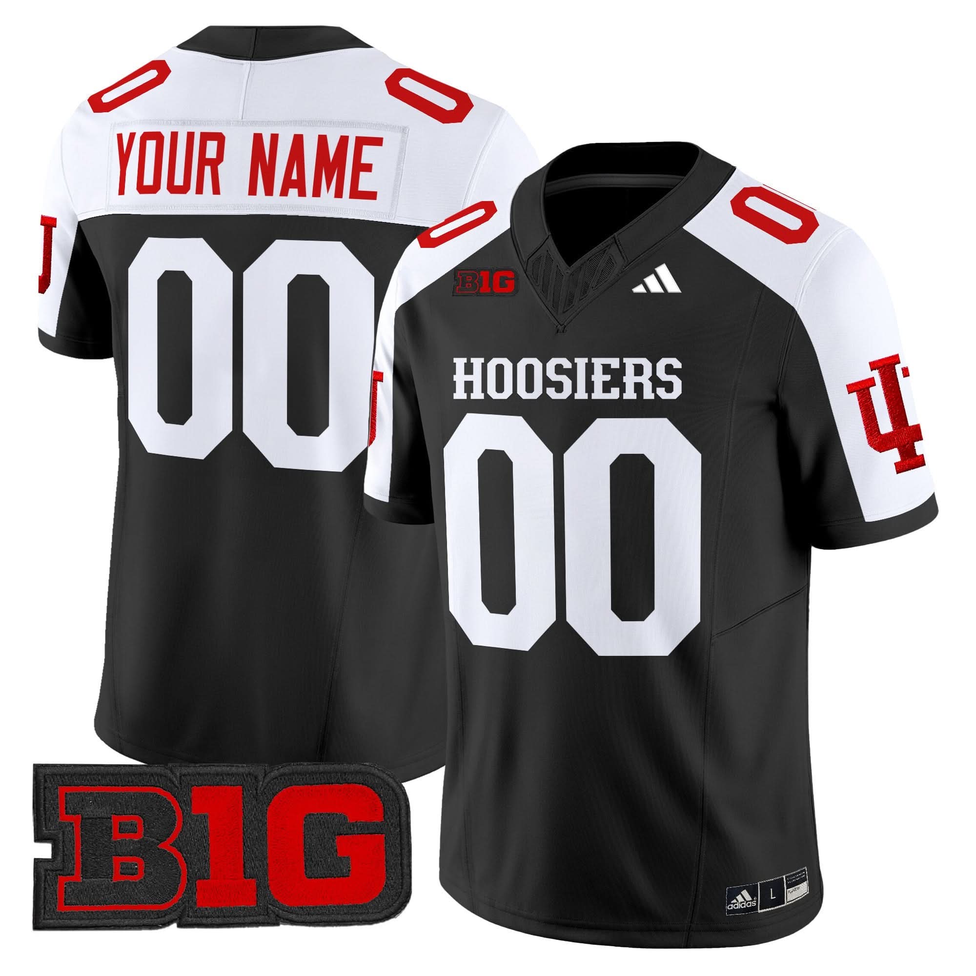 Custom Indiana Hoosiers Jersey Name and Number 2025 Vapor Limited - All Stitched - Image 2