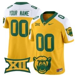 Alternative view of Custom Baylor Bears Jersey Name, Number 2025 Vapor Limited - All Stitched