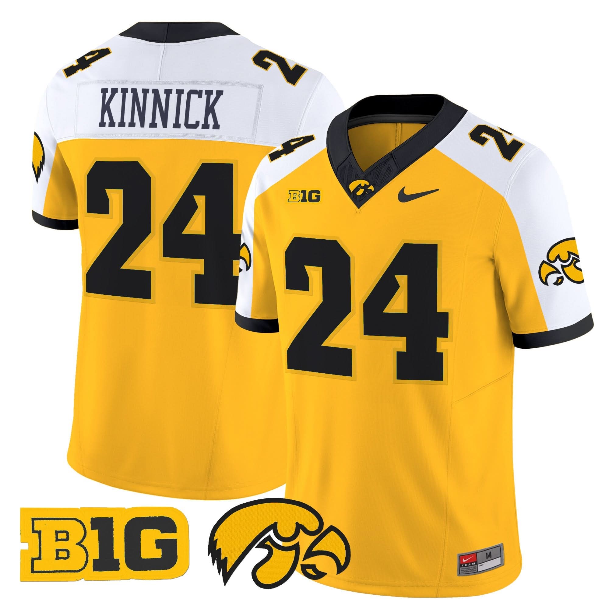 Iowa Hawkeyes 2025 Vapor Limited Jersey - All Stitched - Image 38