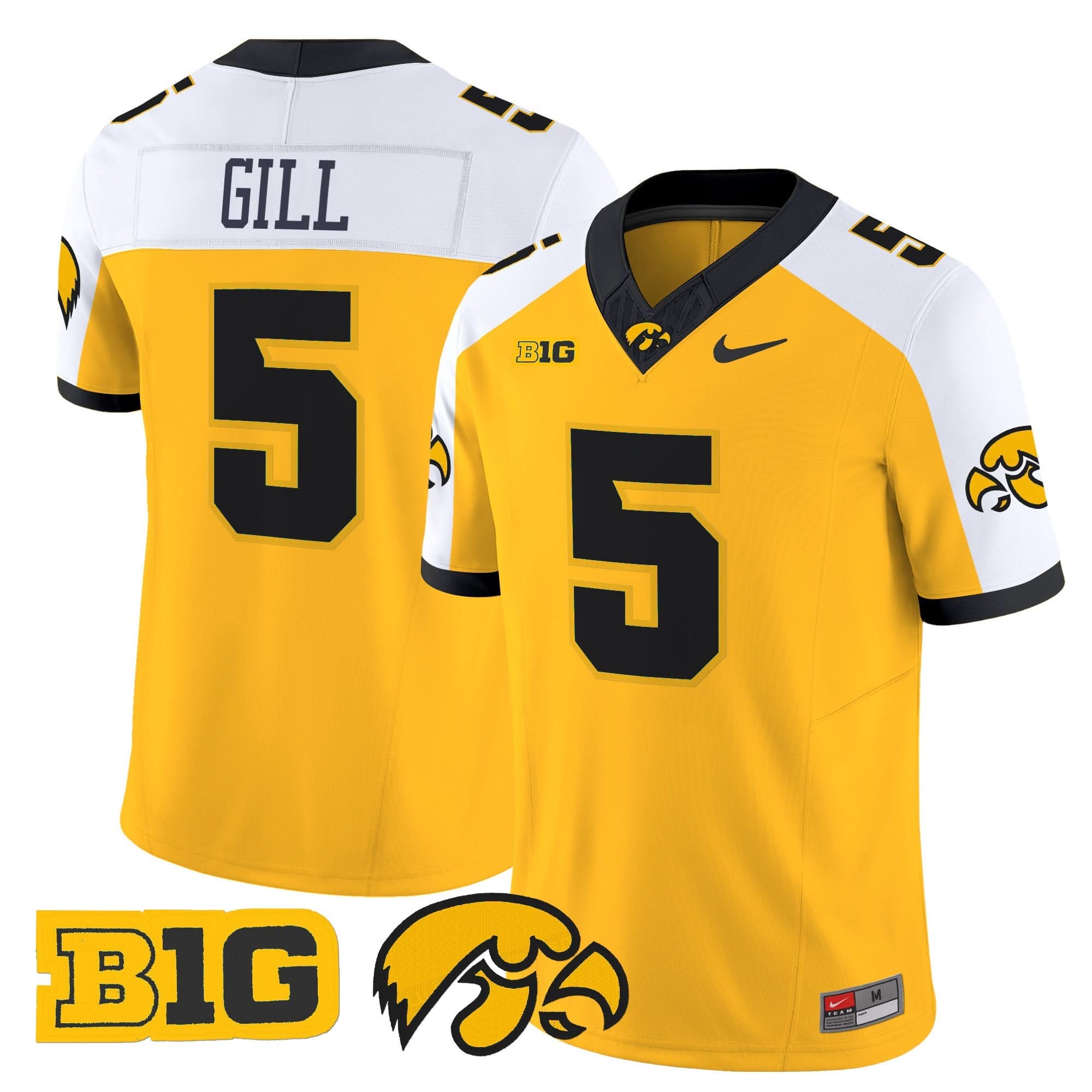 Iowa Hawkeyes 2025 Vapor Limited Jersey - All Stitched - Image 37