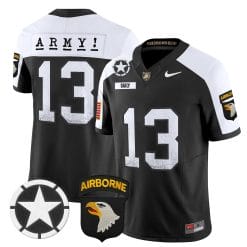Army Black Knights 2025 Screaming Eagles Vapor Limited Jersey - All Stitched