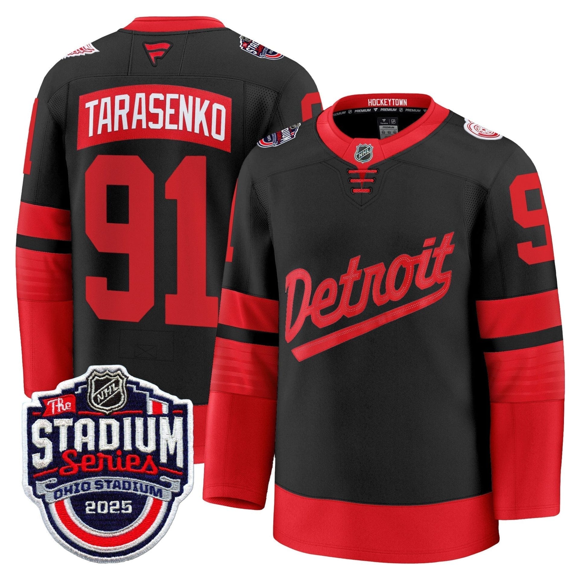 Men's Detroit Red Wings 2025 Stadium Series Premium Jersey - All Stitched - Image 13
