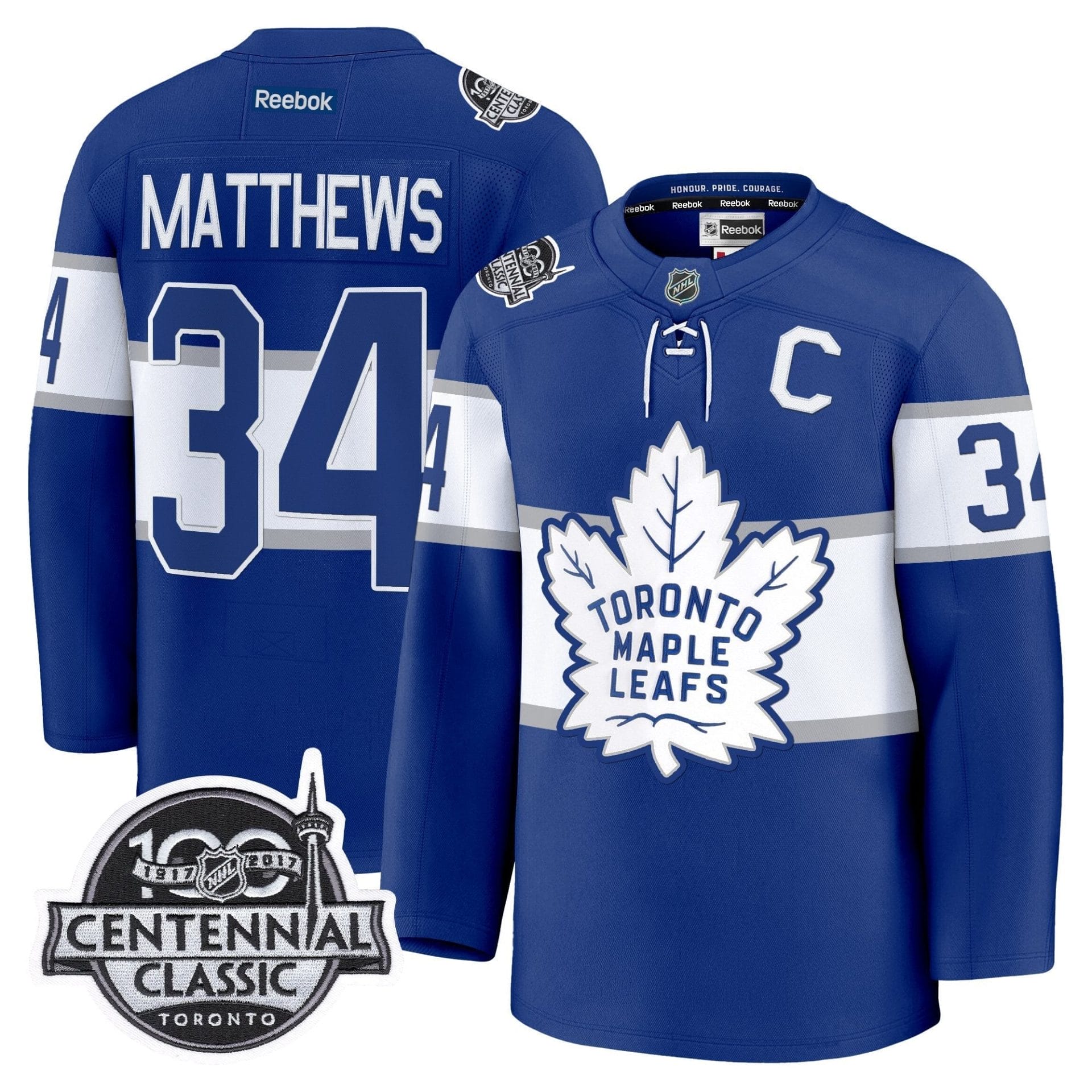 Toronto Maple Leafs Timeless Premium Jersey - All Stitched - Image 33