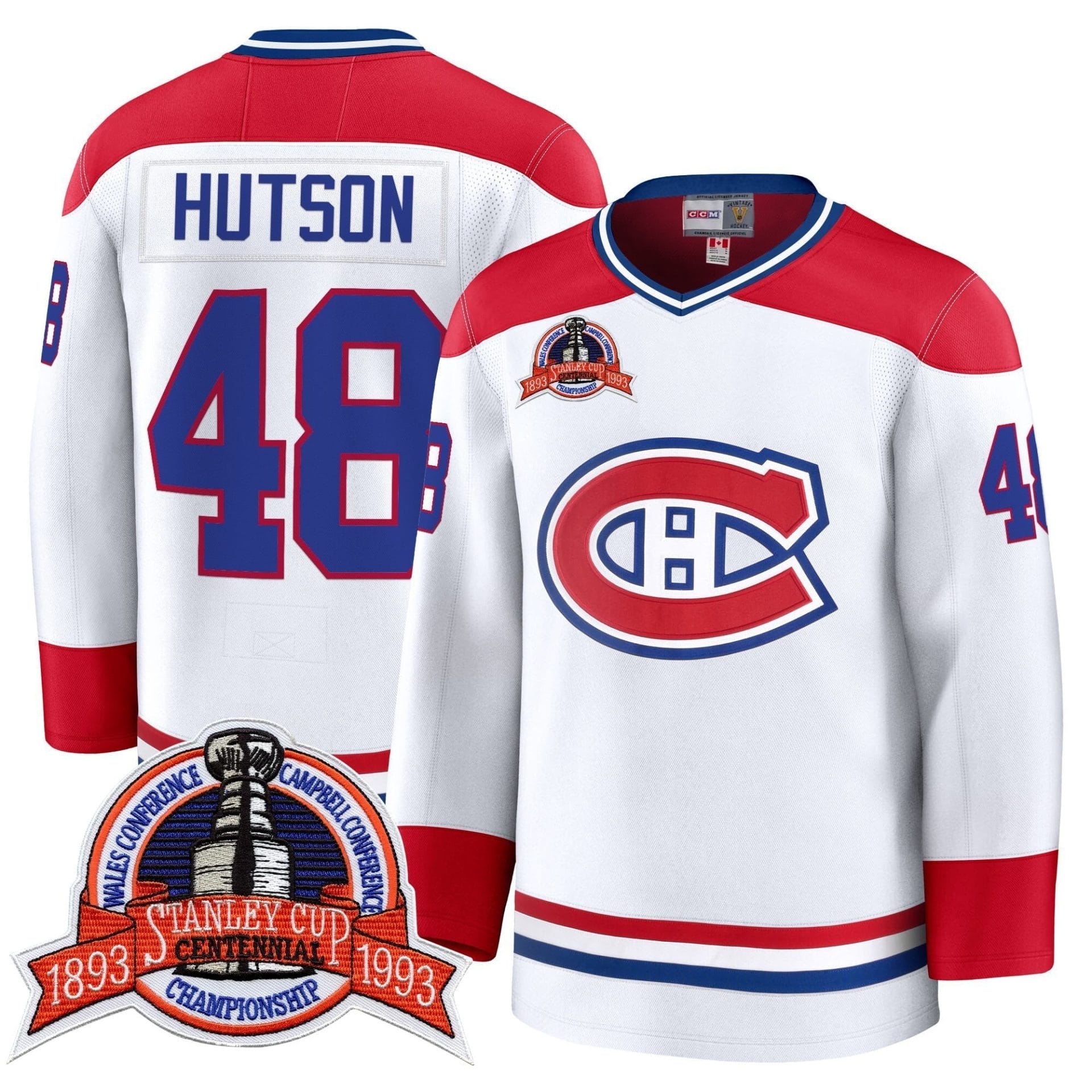 Montreal Canadiens Timeless Premium Jersey - All Stitched - Image 8