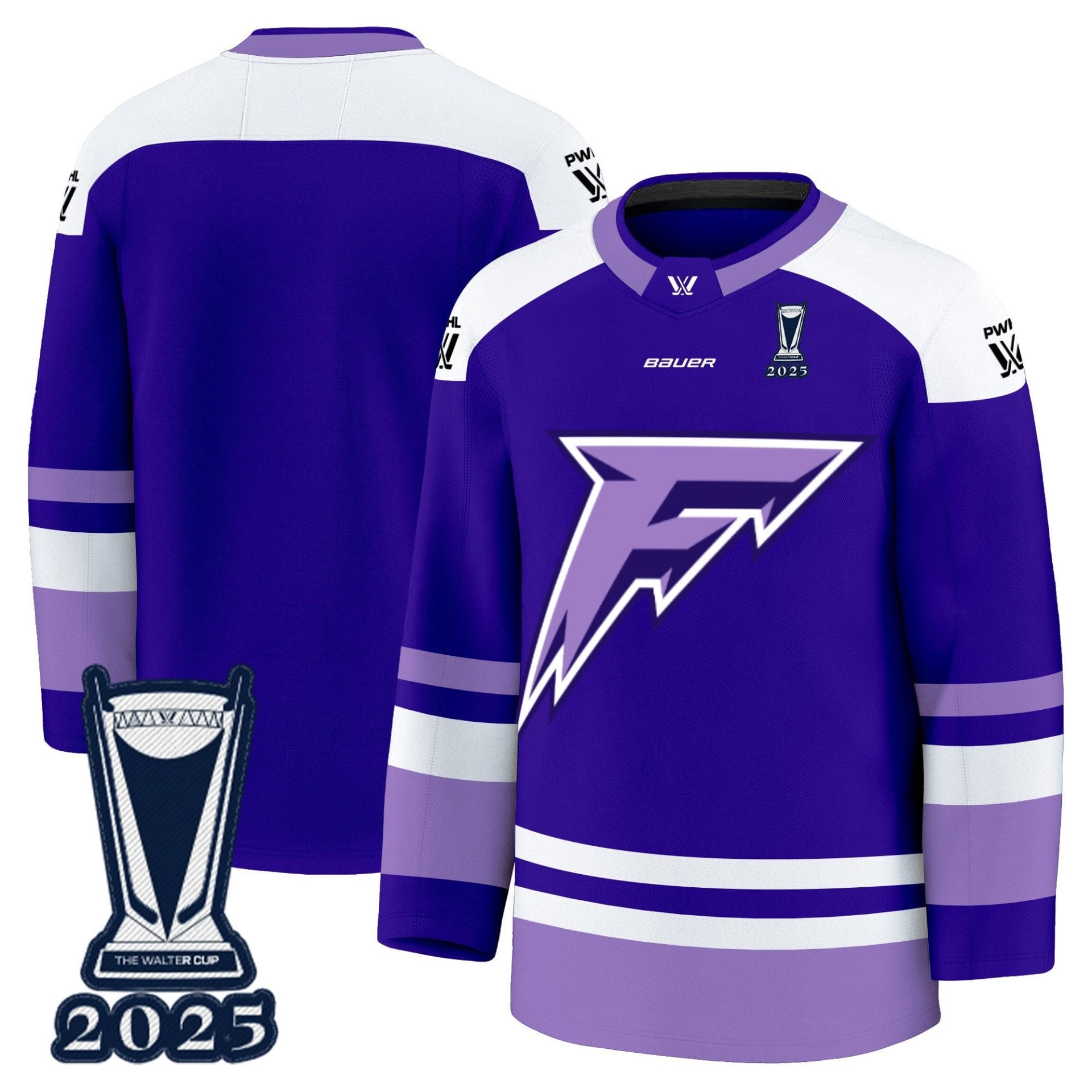 Alternative view of Minnesota Frost 2025 PWHL Champions Premium Jersey - All Stitched