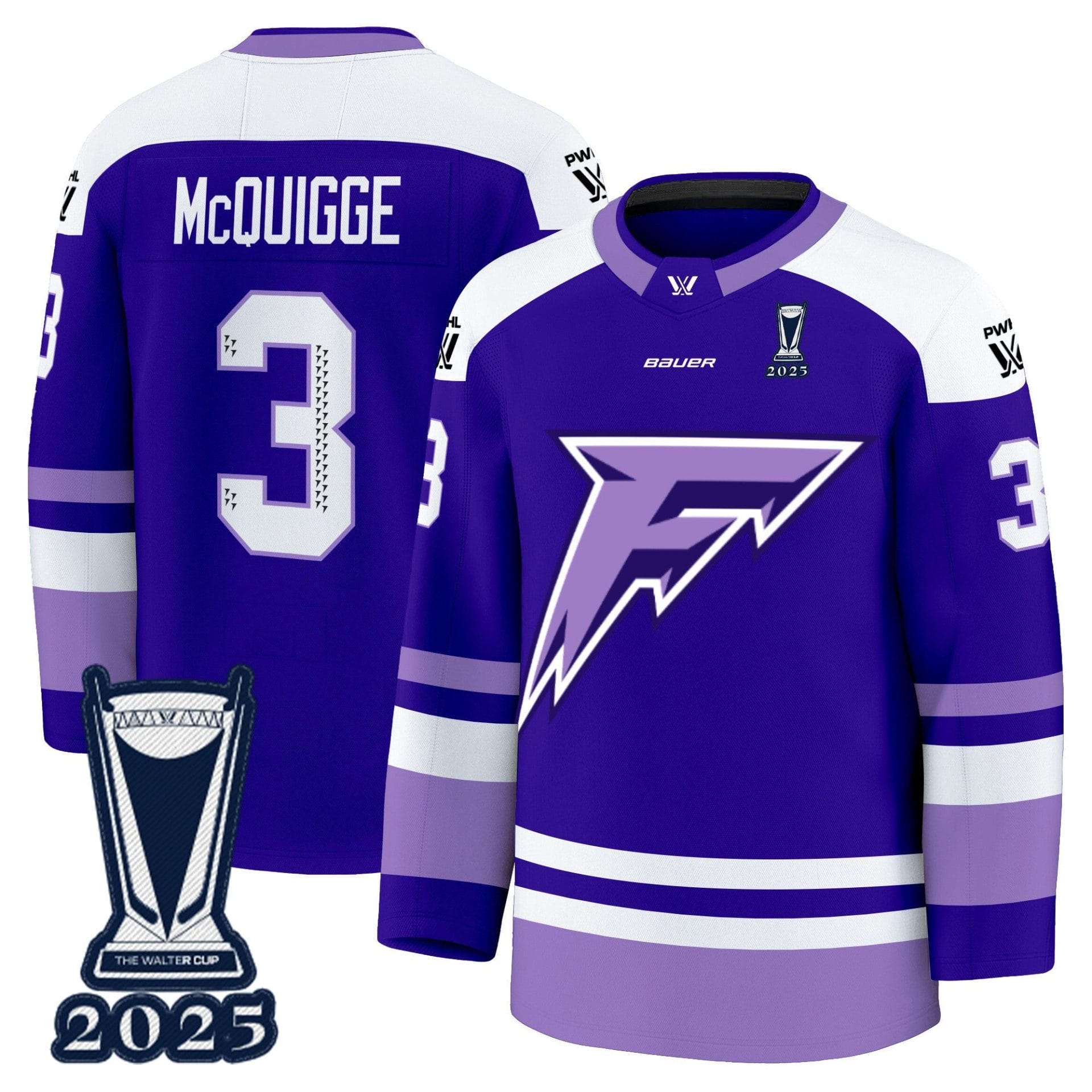 Minnesota Frost 2025 PWHL Champions Premium Jersey - All Stitched - Image 6