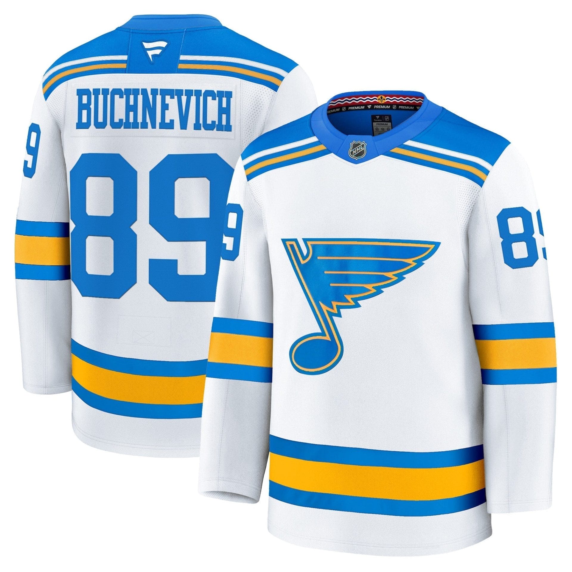 St. Louis Blues 2025/26 Premium Jersey - All Stitched - Image 8
