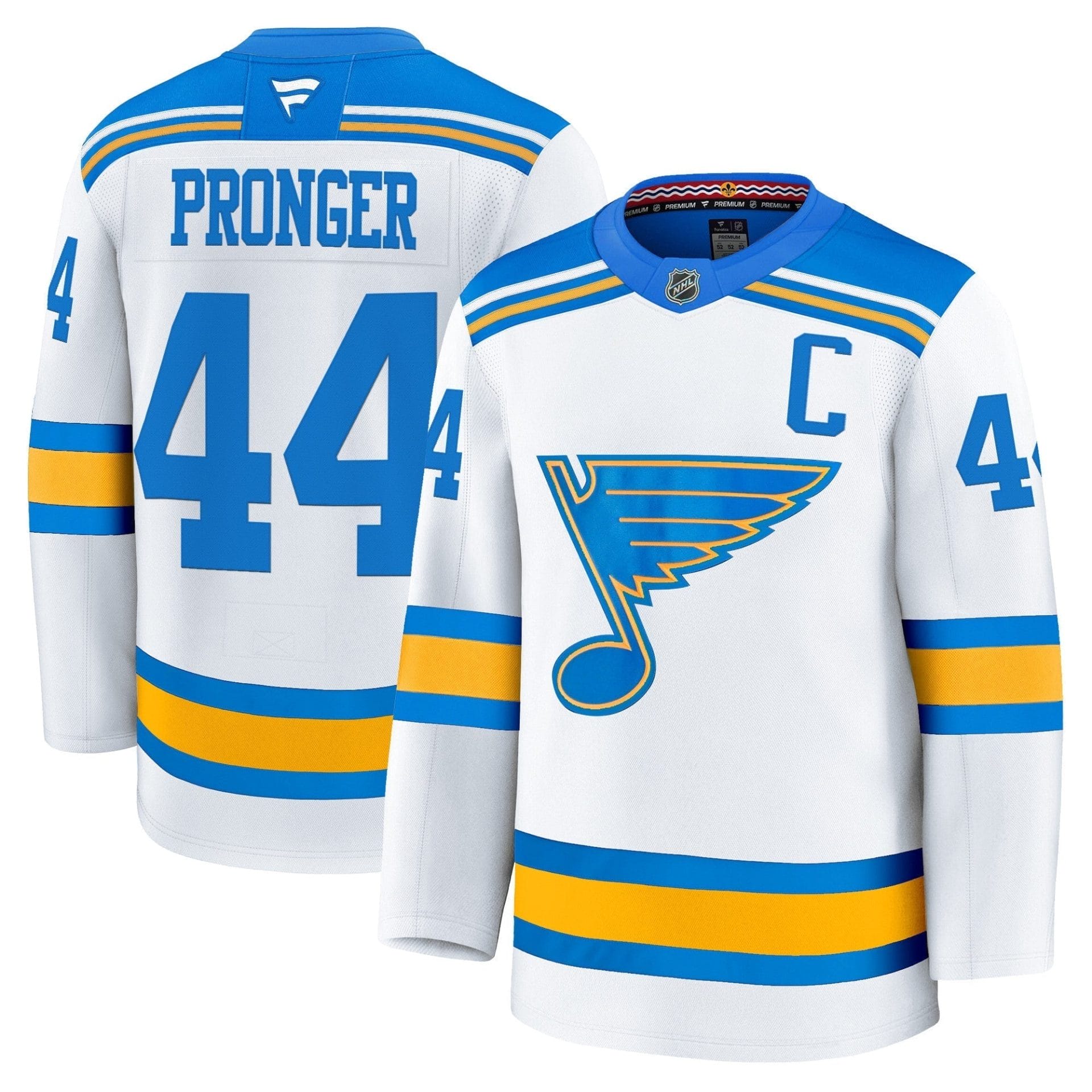 St. Louis Blues 2025/26 Premium Jersey - All Stitched - Image 13