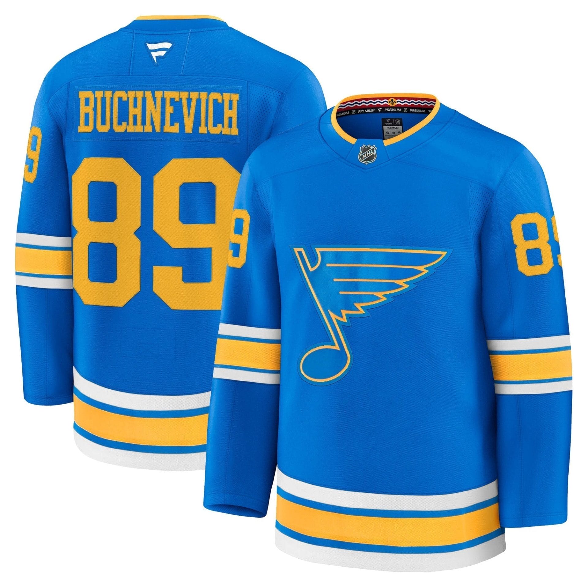 St. Louis Blues 2025/26 Premium Jersey - All Stitched - Image 18