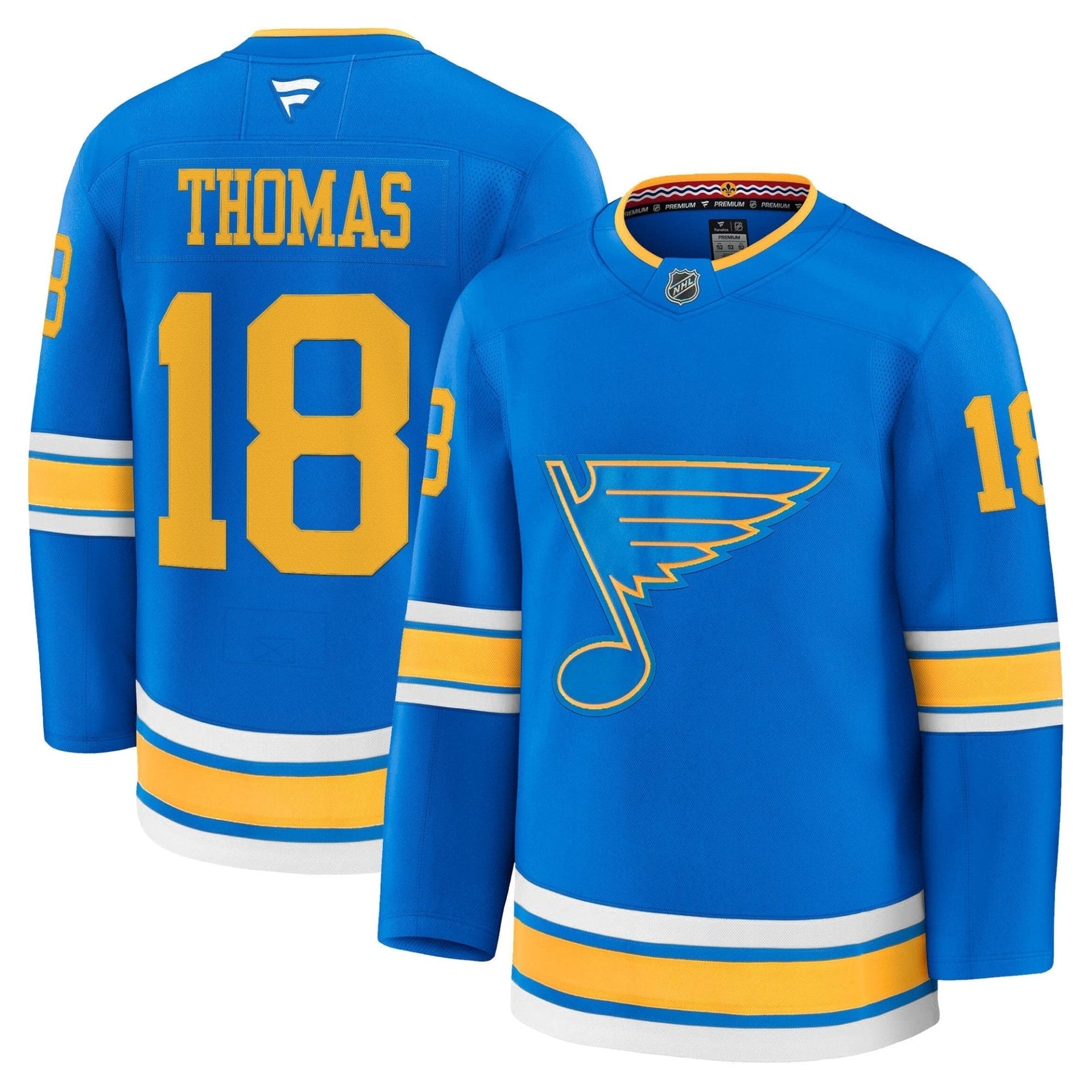 St. Louis Blues 2025/26 Premium Jersey - All Stitched - Image 16