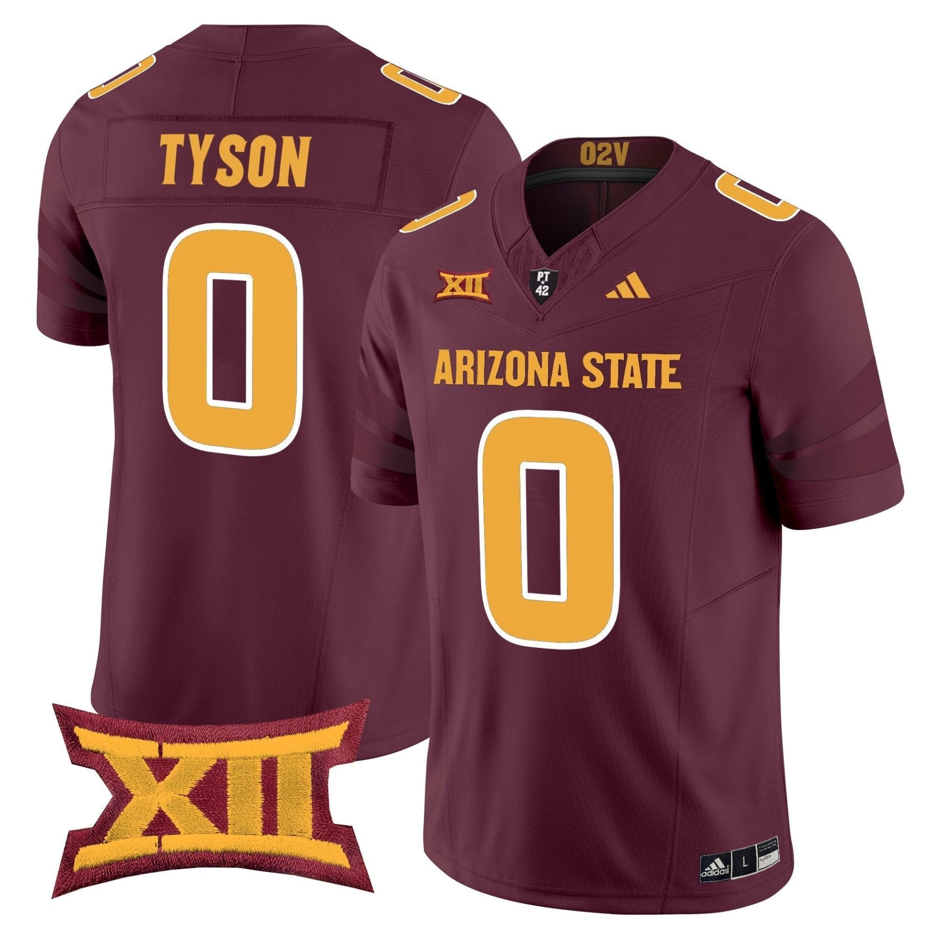 Arizona State Sun Devils 2025 Vapor Limited Jersey - All Stitched - Image 48