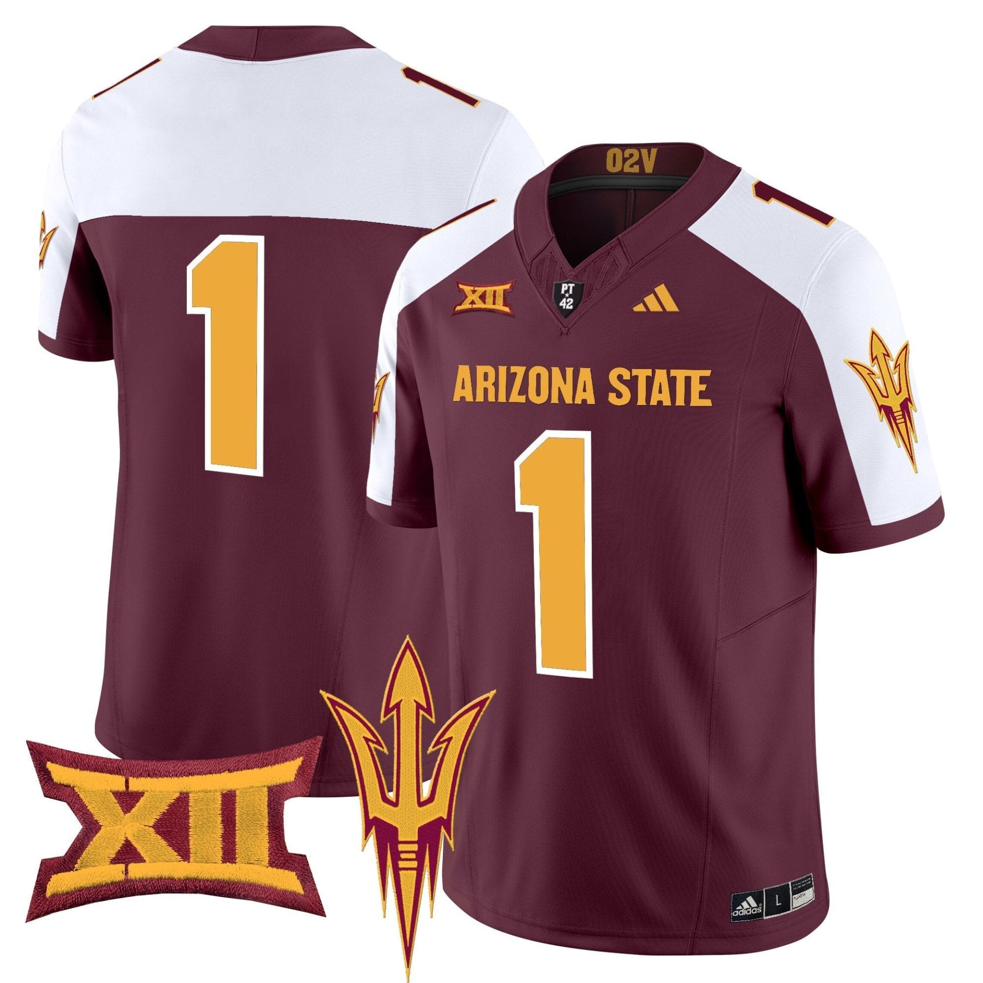 Arizona State Sun Devils 2025 Vapor Limited Jersey - All Stitched - Image 41