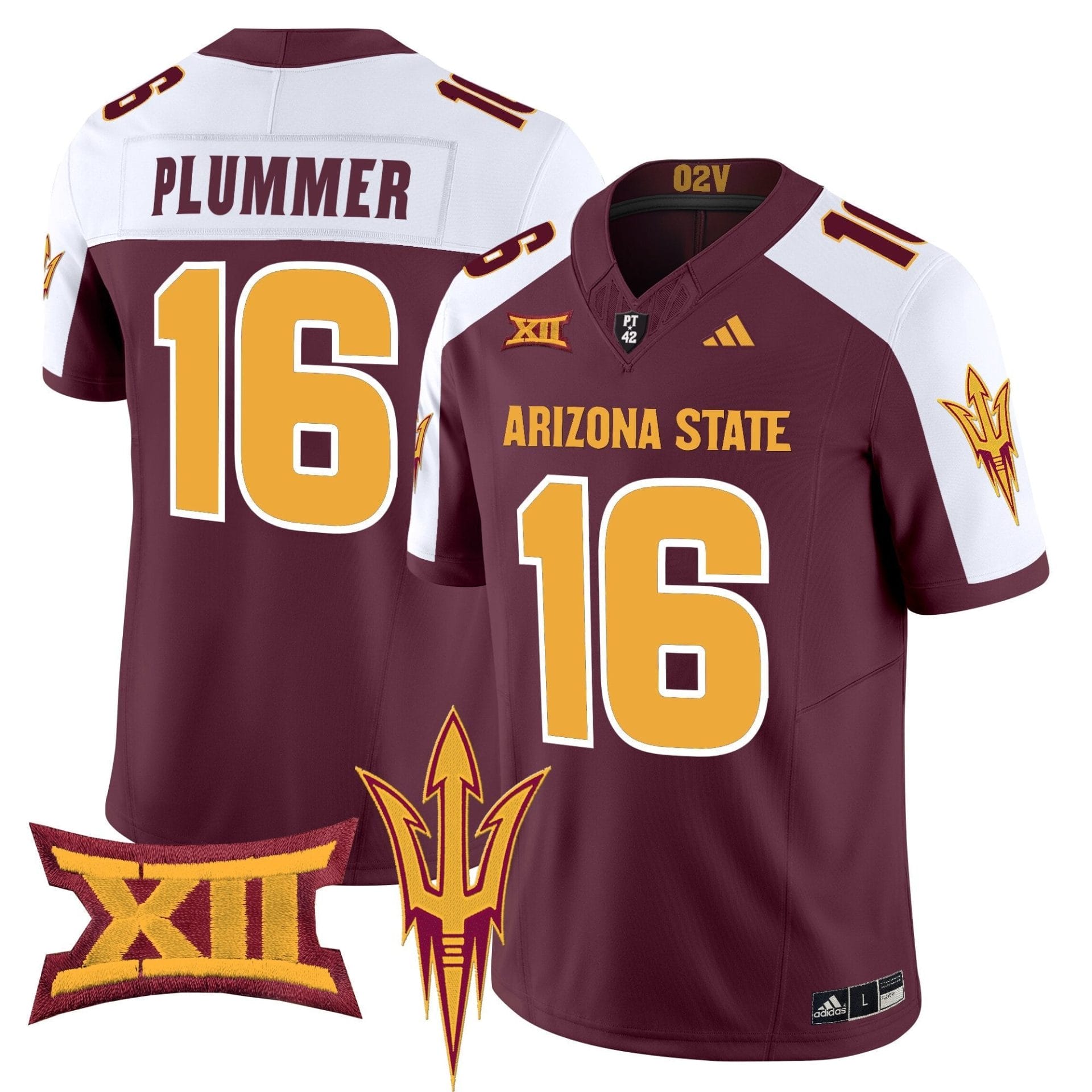 Arizona State Sun Devils 2025 Vapor Limited Jersey - All Stitched - Image 36