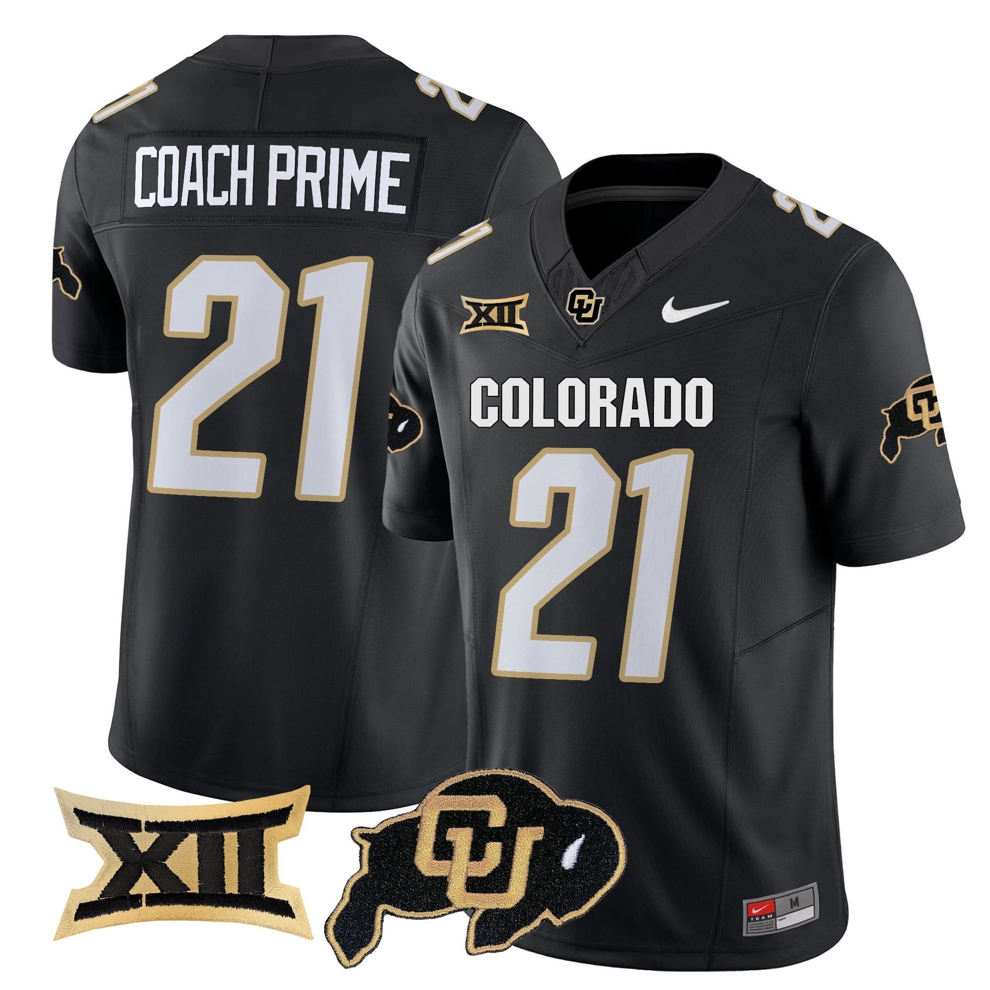 Colorado Buffaloes 2025 Vapor Limited Jersey - All Stitched - Image 7