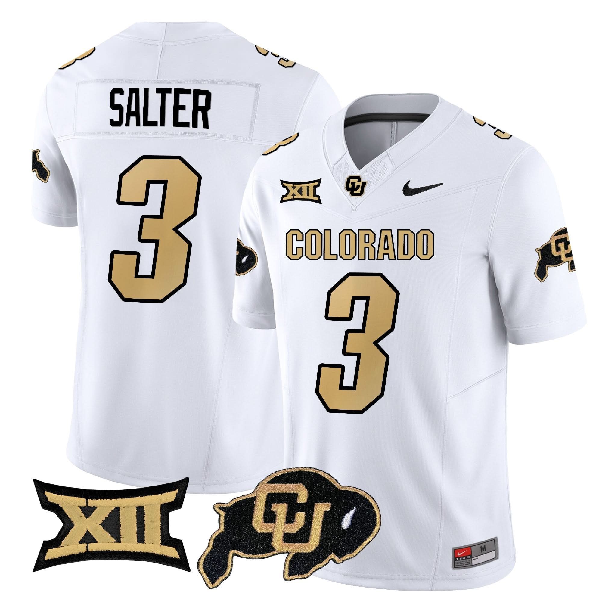 Colorado Buffaloes 2025 Vapor Limited Jersey - All Stitched - Image 9