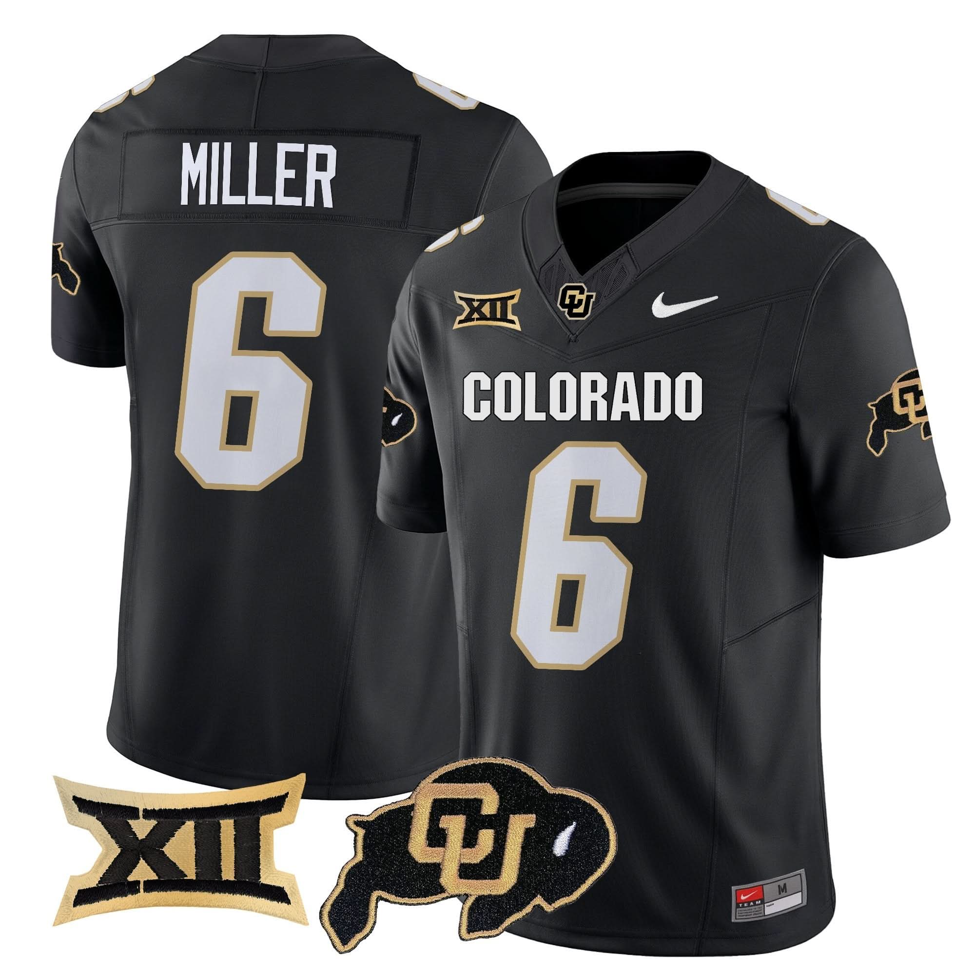 Colorado Buffaloes 2025 Vapor Limited Jersey - All Stitched - Image 5