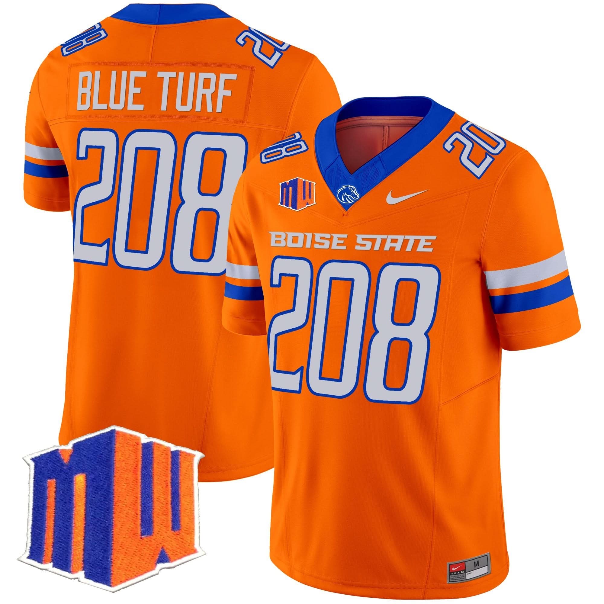 Boise State Broncos 2025 Vapor Limited Jersey - All Stitched - Image 28