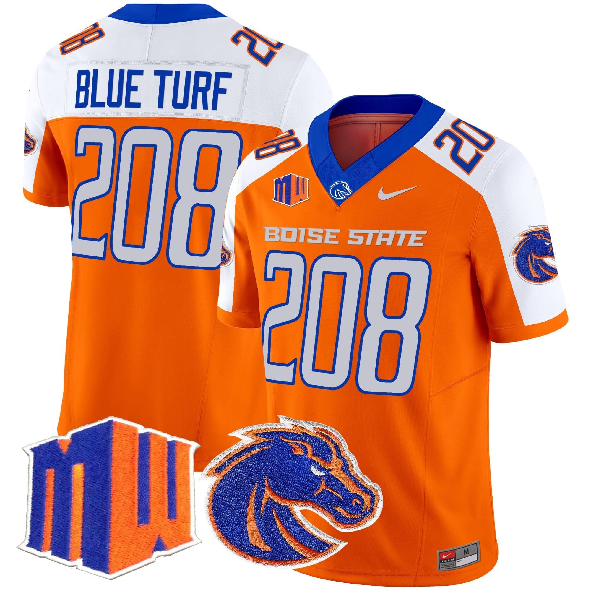 Boise State Broncos 2025 Vapor Limited Jersey - All Stitched - Image 11