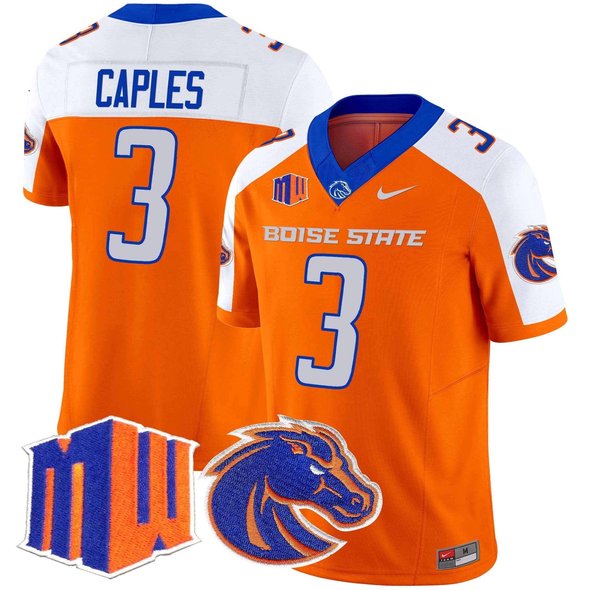 Boise State Broncos 2025 Vapor Limited Jersey - All Stitched - Image 13