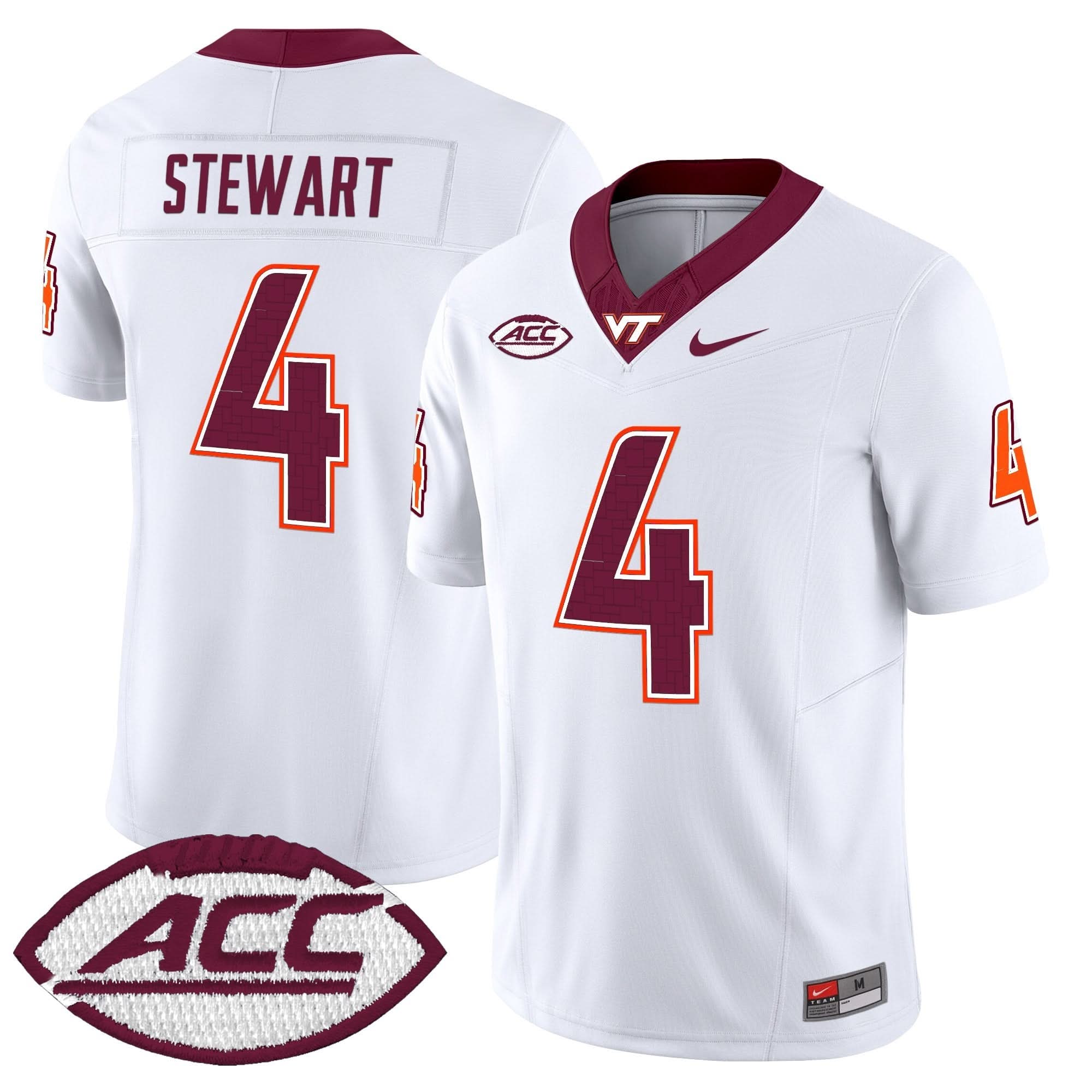 Virginia Tech Hokies 2025 Vapor Limited Jersey - All Stitched - Image 32