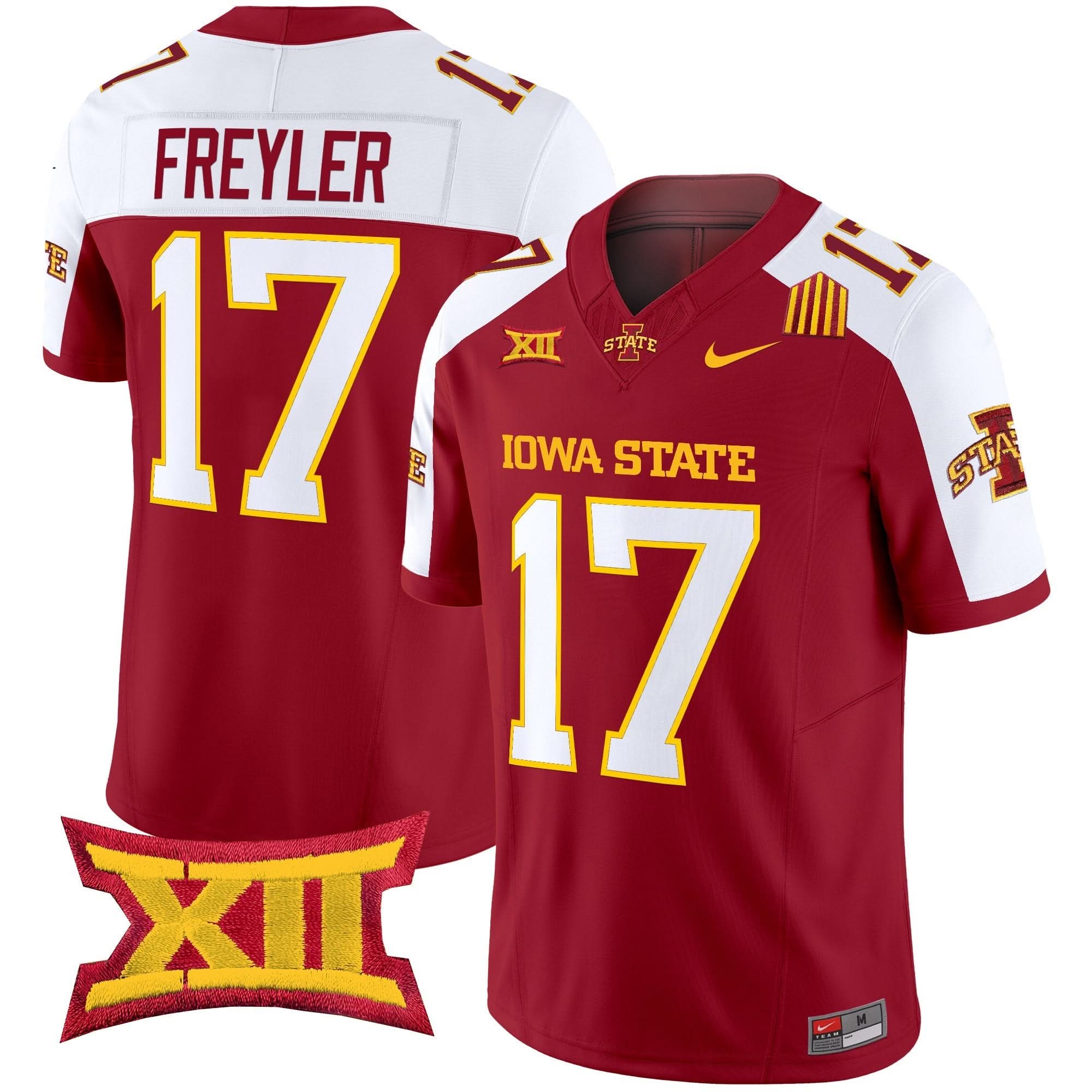 Iowa State Cyclones 2025 Vapor Limited Jersey - All Stitched - Image 53