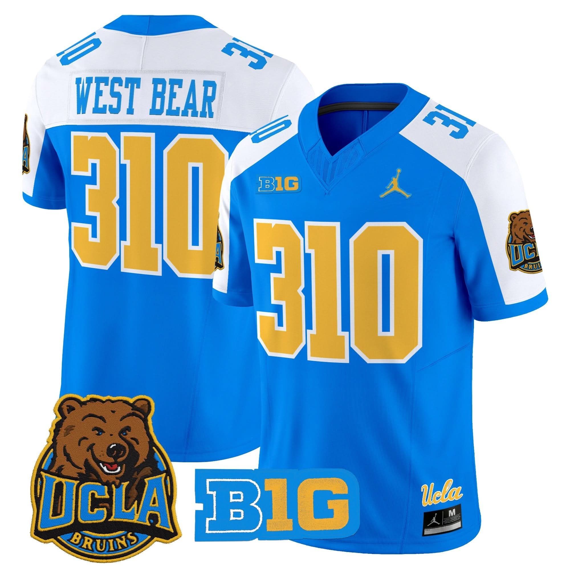 UCLA Bruins 2025 Vapor Limited Jersey - All Stitched - Image 12