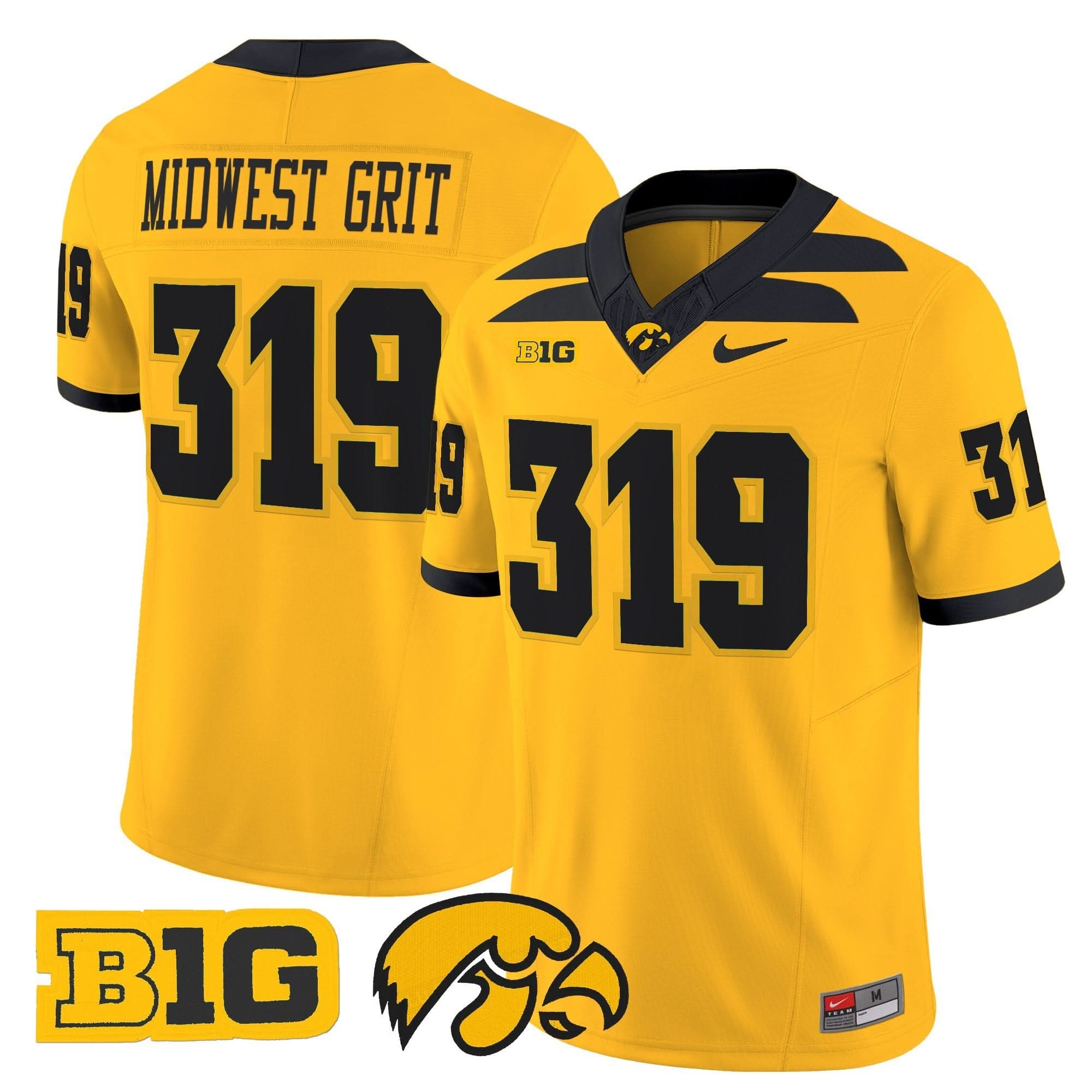 Iowa Hawkeyes 2025 Vapor Limited Jersey - All Stitched - Image 41