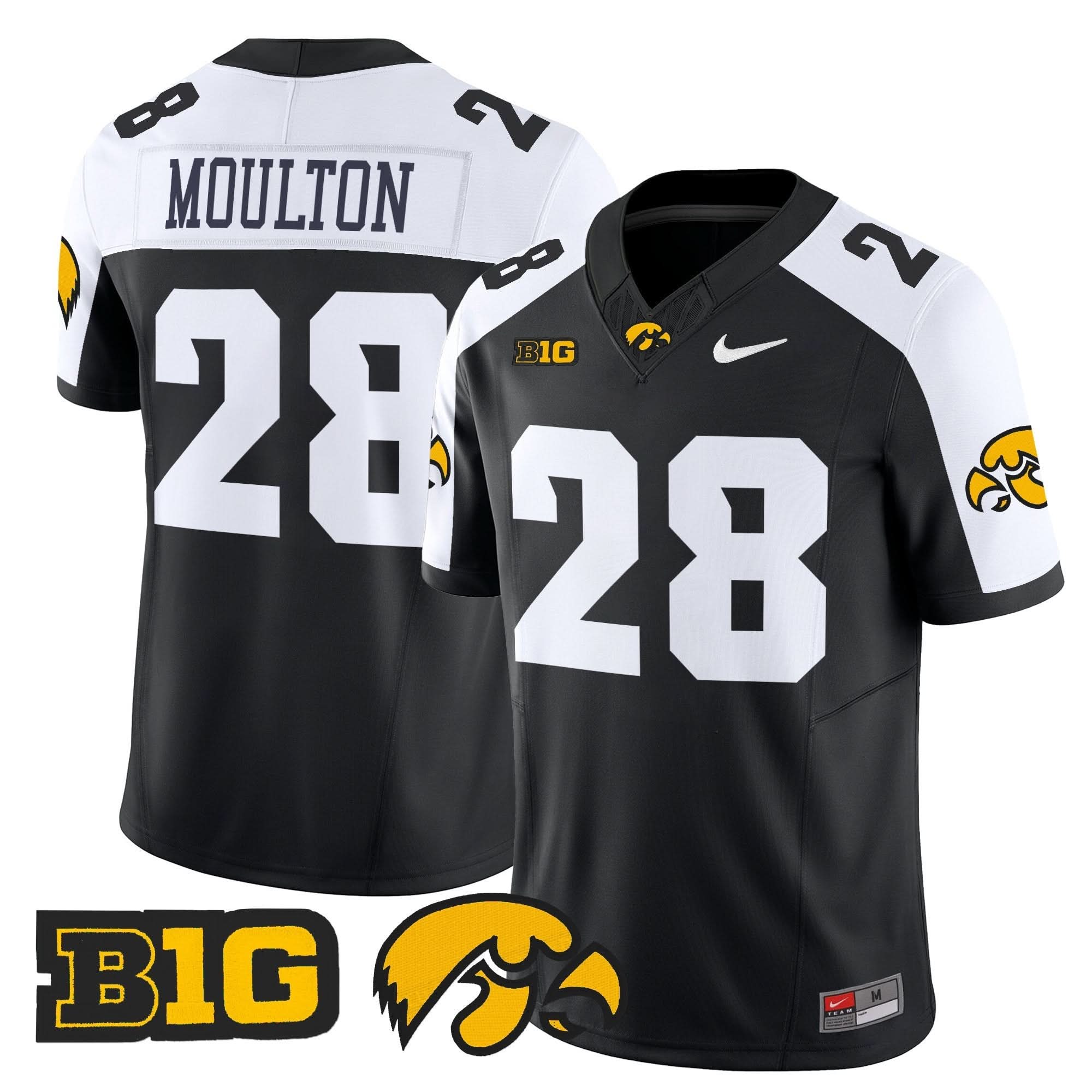 Iowa Hawkeyes 2025 Vapor Limited Jersey - All Stitched - Image 8