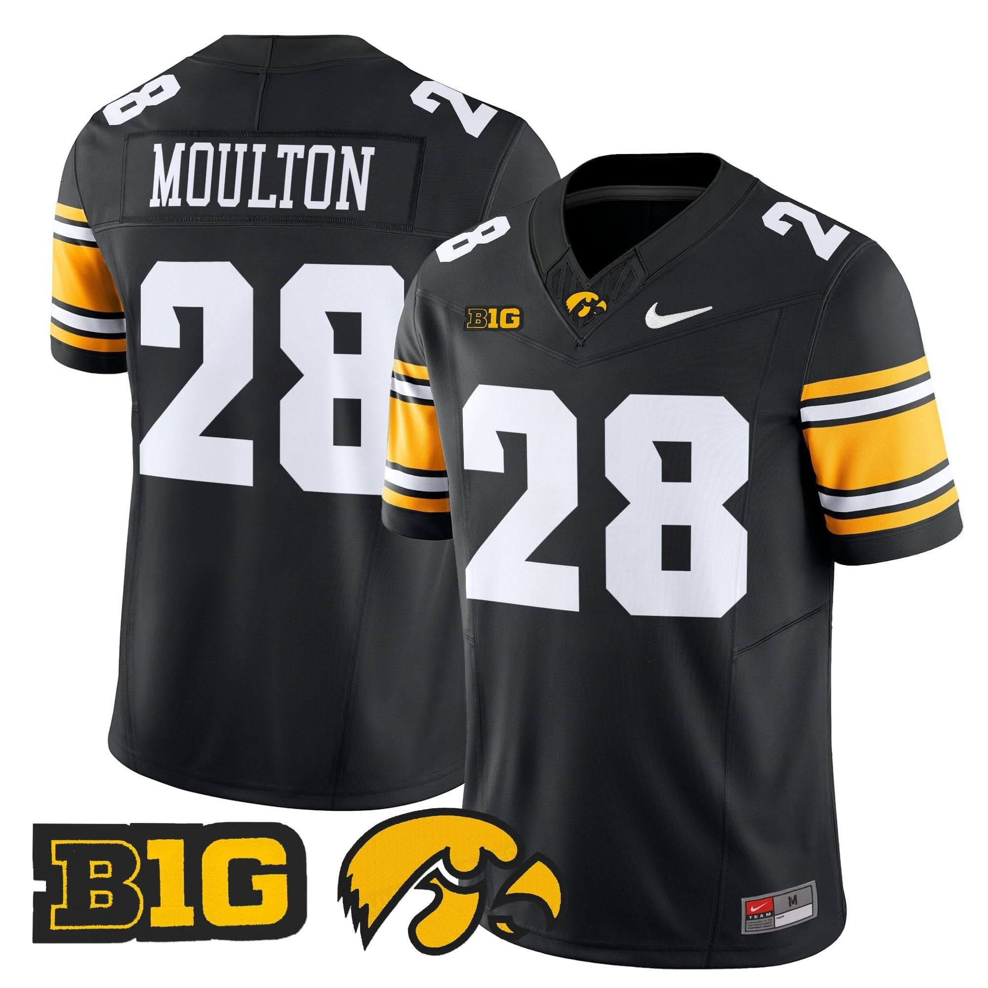Iowa Hawkeyes 2025 Vapor Limited Jersey - All Stitched - Image 9