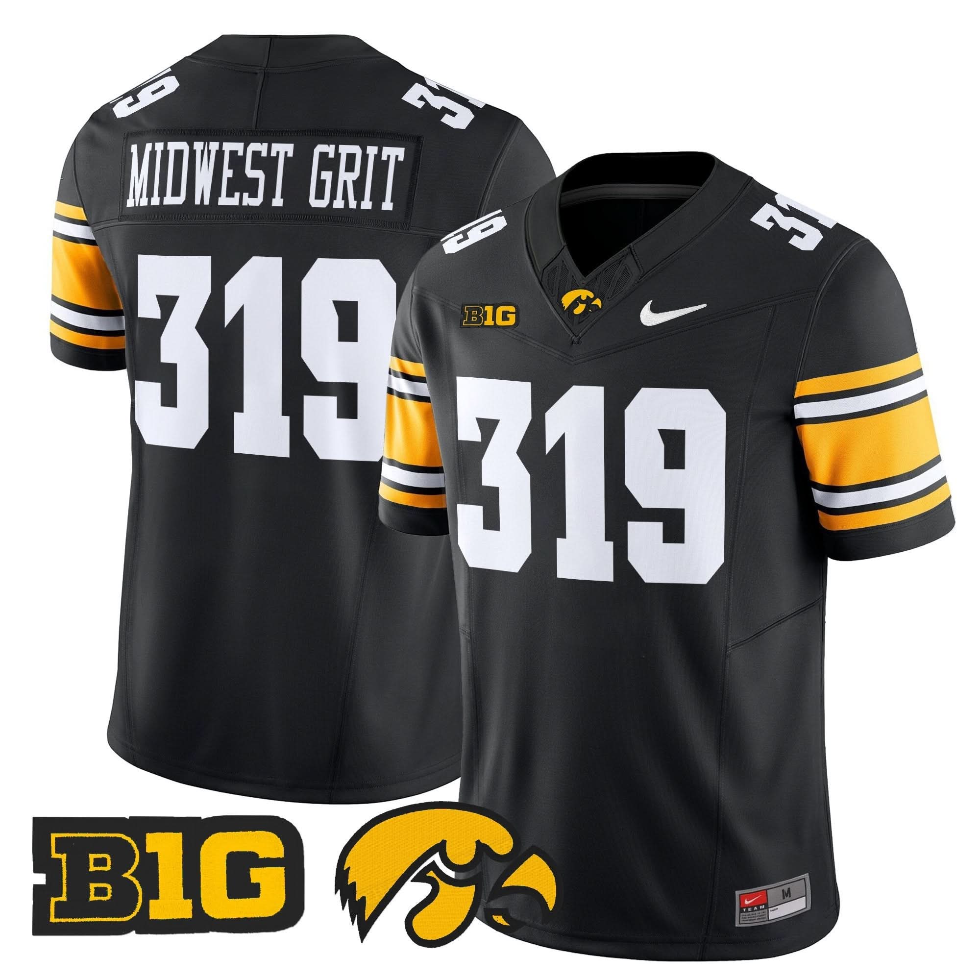 Iowa Hawkeyes 2025 Vapor Limited Jersey - All Stitched - Image 7