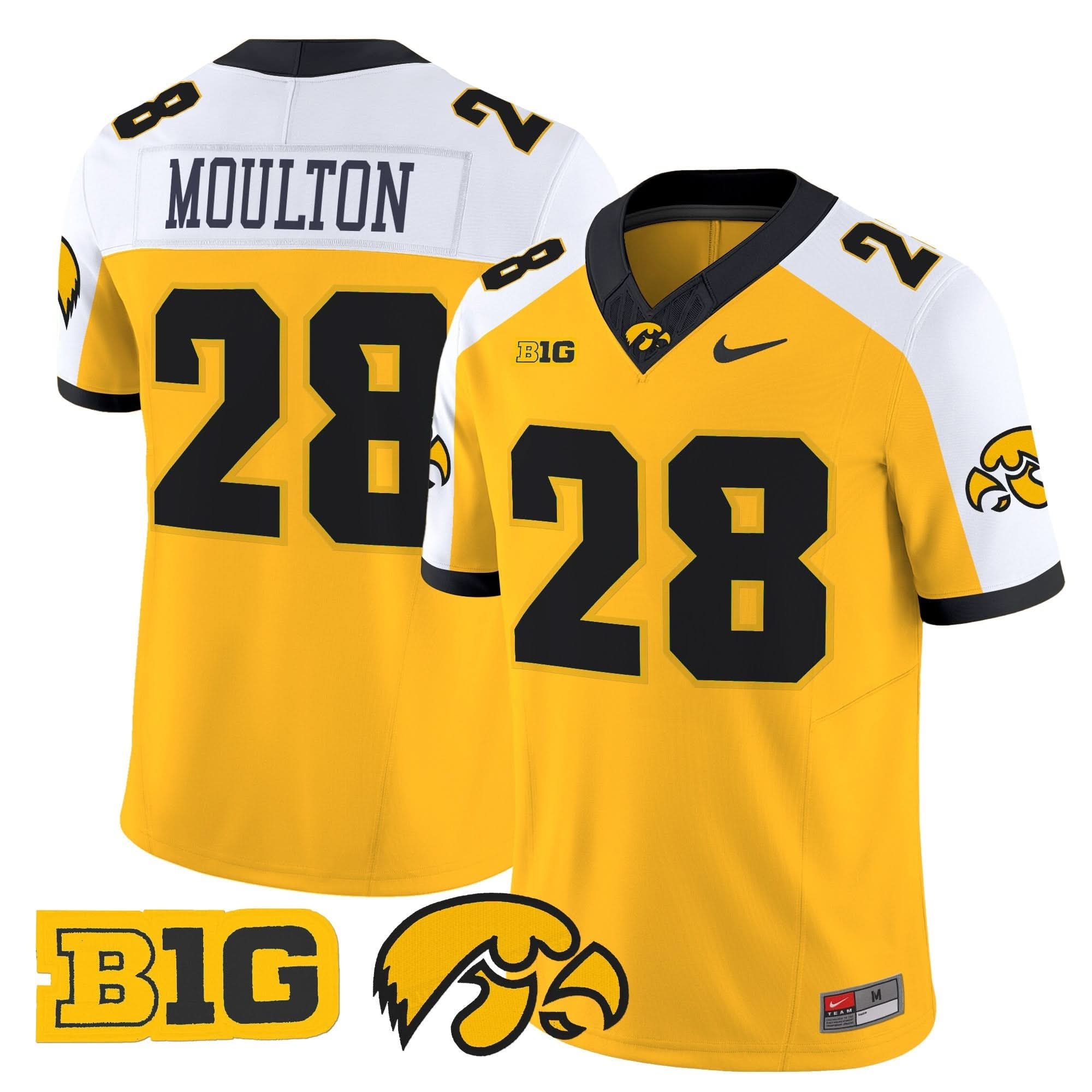Iowa Hawkeyes 2025 Vapor Limited Jersey - All Stitched - Image 28
